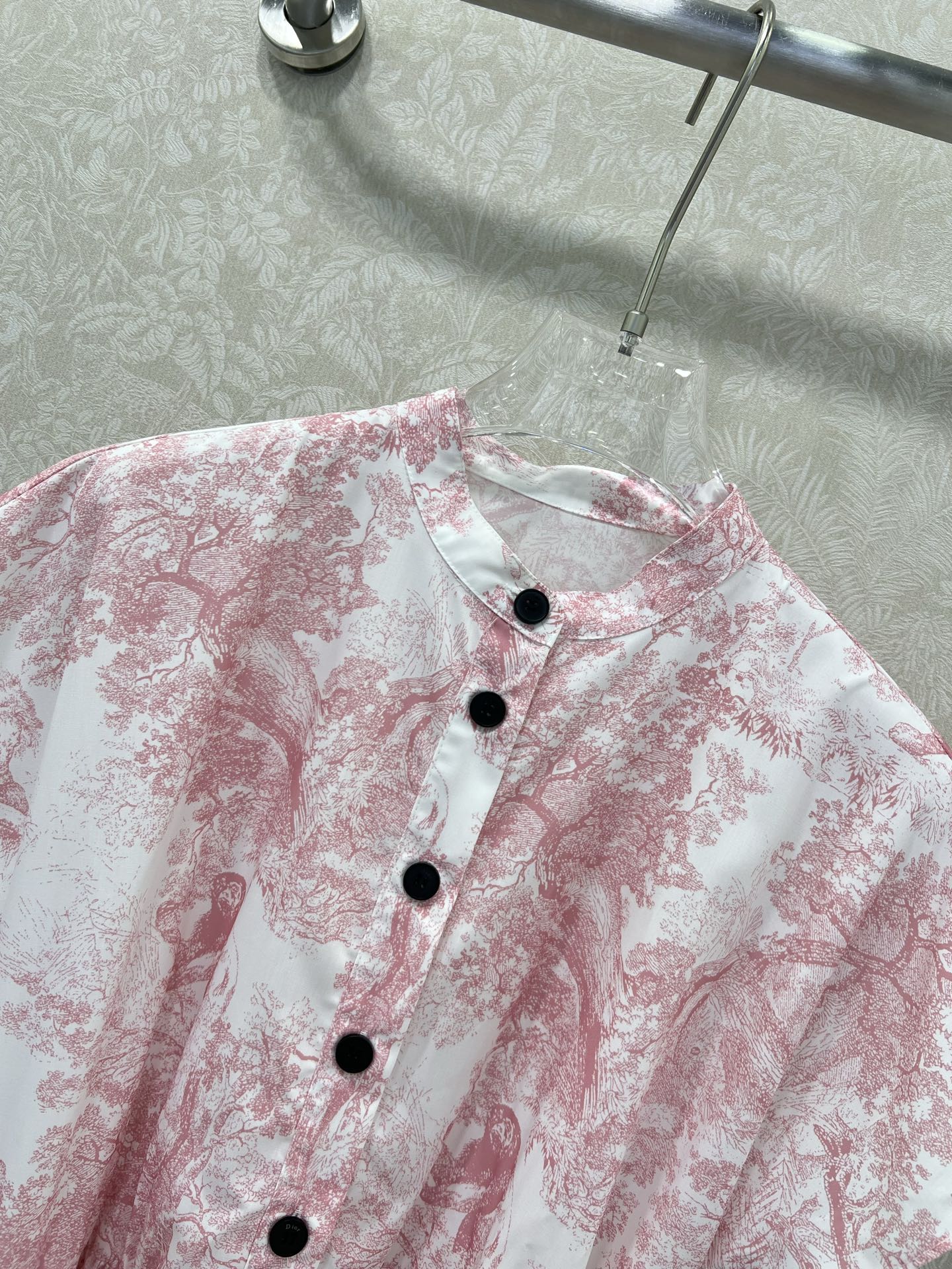 D 25 New Jungle Animal Print Short Sleeve Dress