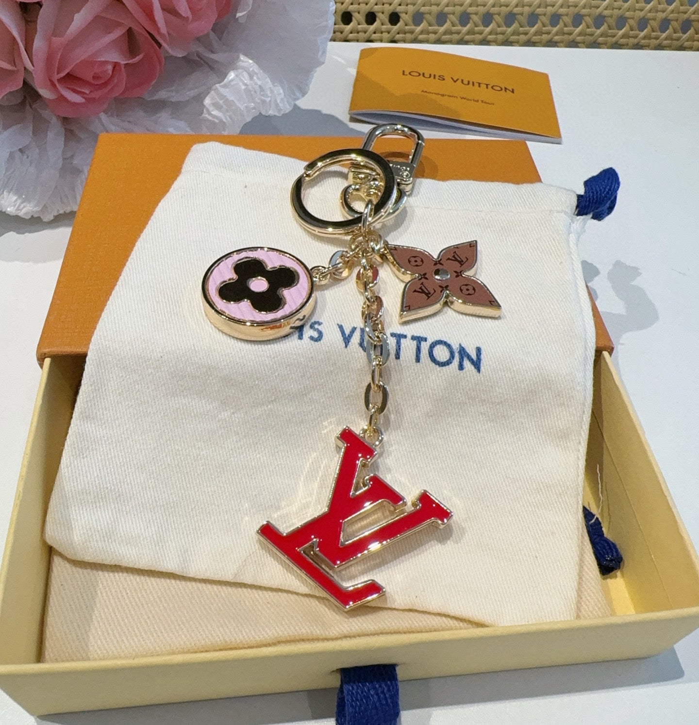 L 25 New Keychain bag charm