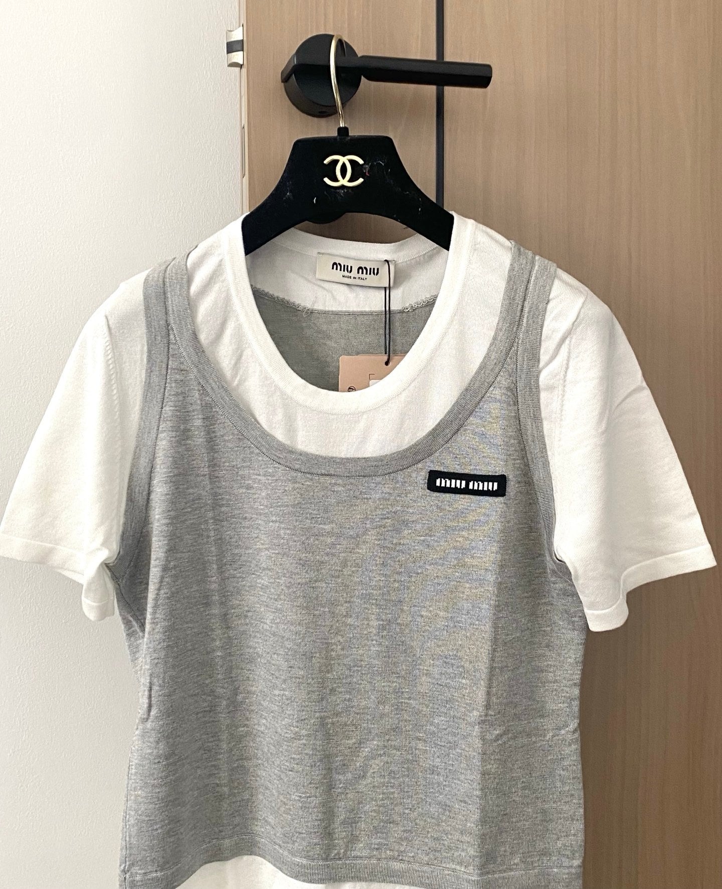 M 25 Fake two-piece short sleeves