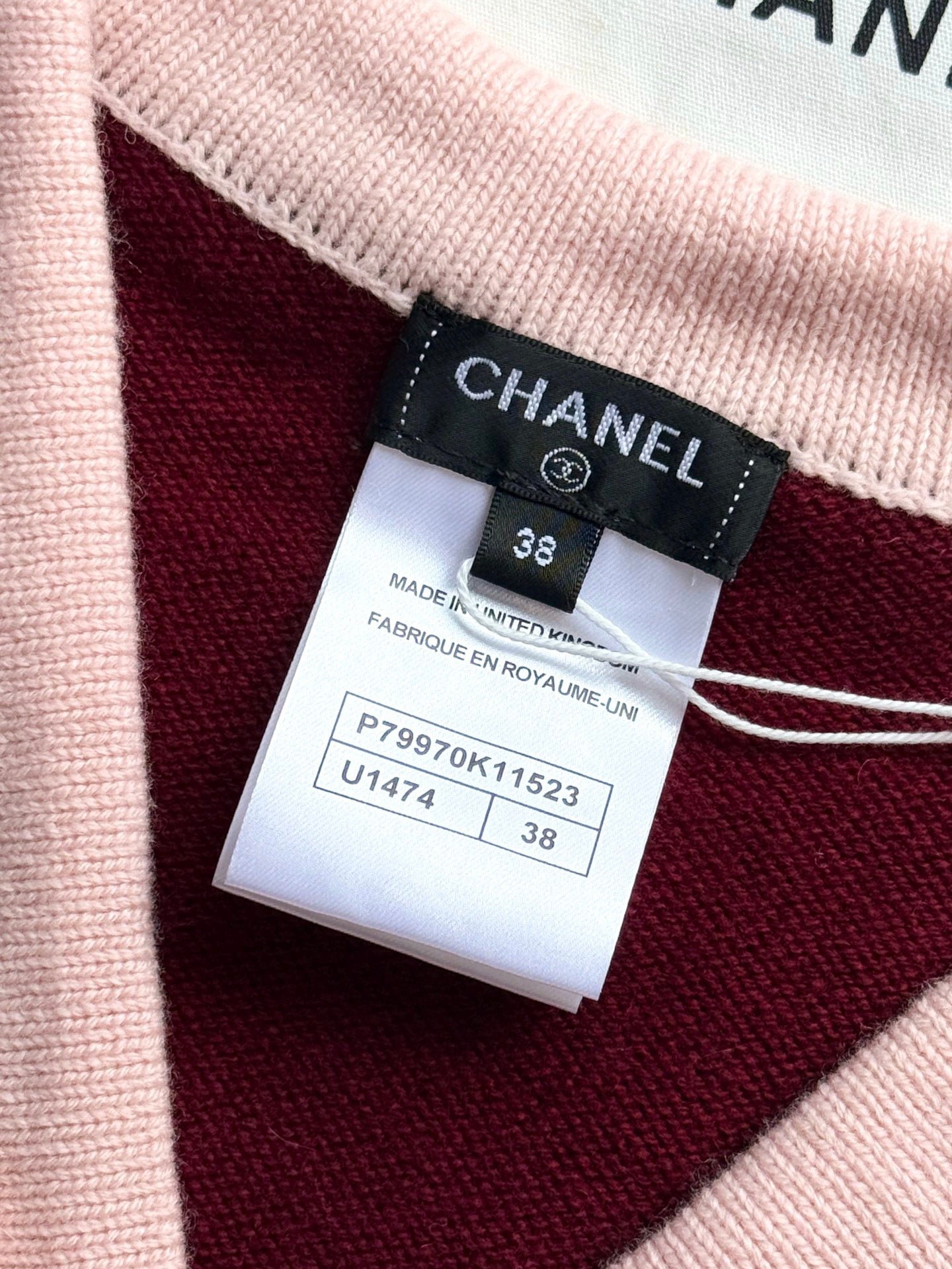 C 25FW pure wool custom-dyed contrast color stitching button cardigan(Red,Blue,Blue2,Pink))