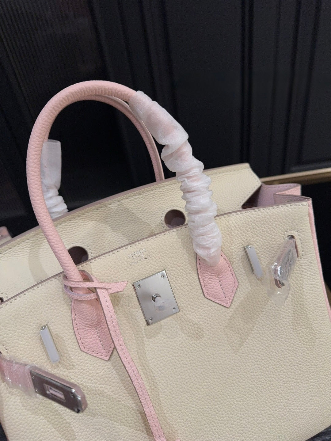 H Platinum bag (silver buckle)