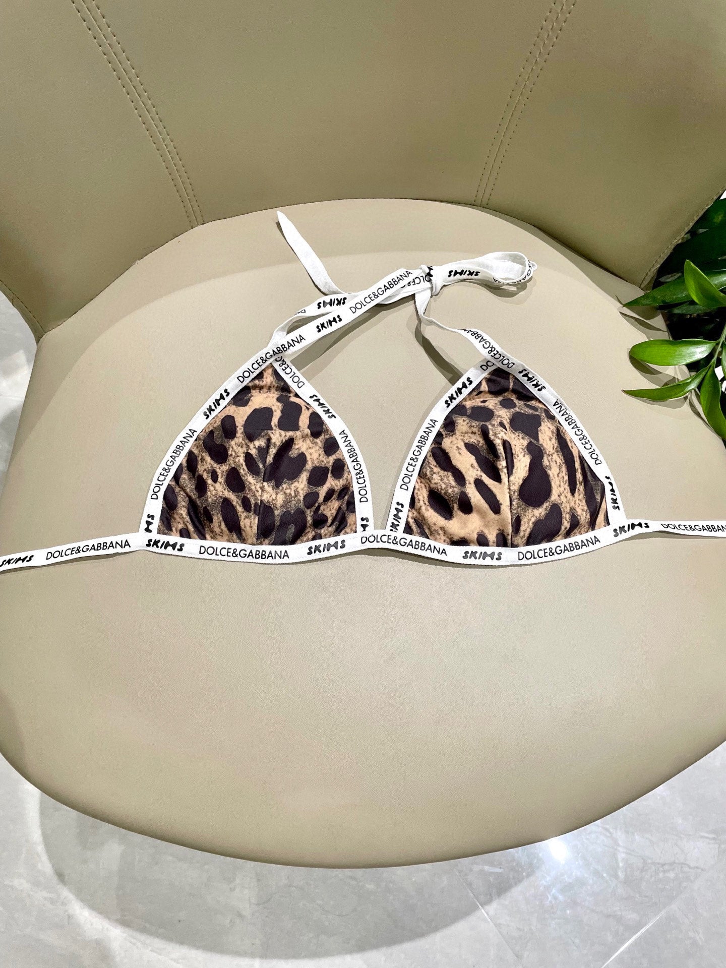 Do 25 Leopard Print Separate Swimsuit