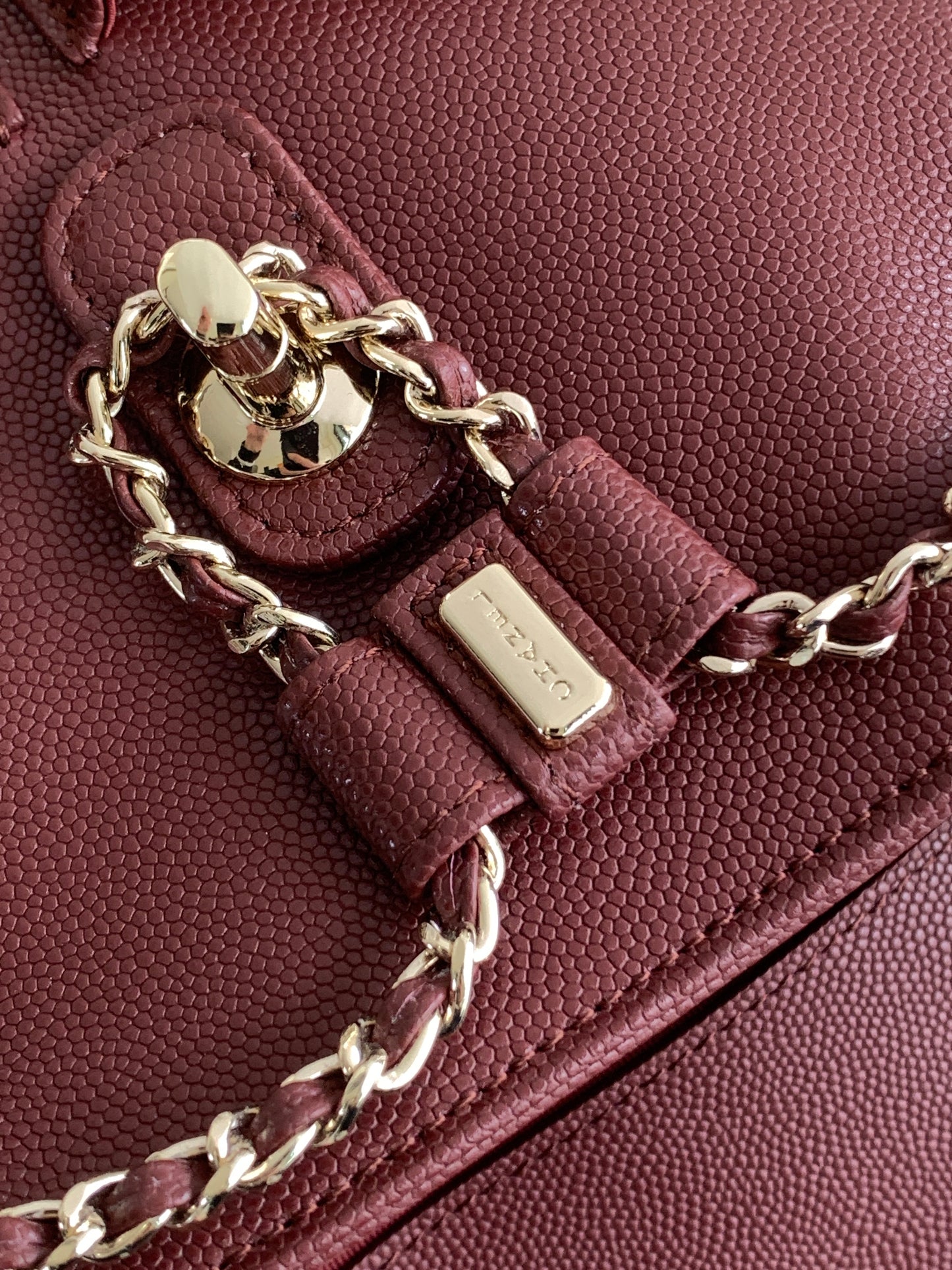 C 24A spring/summer super hot lychee leather duma double backpacks