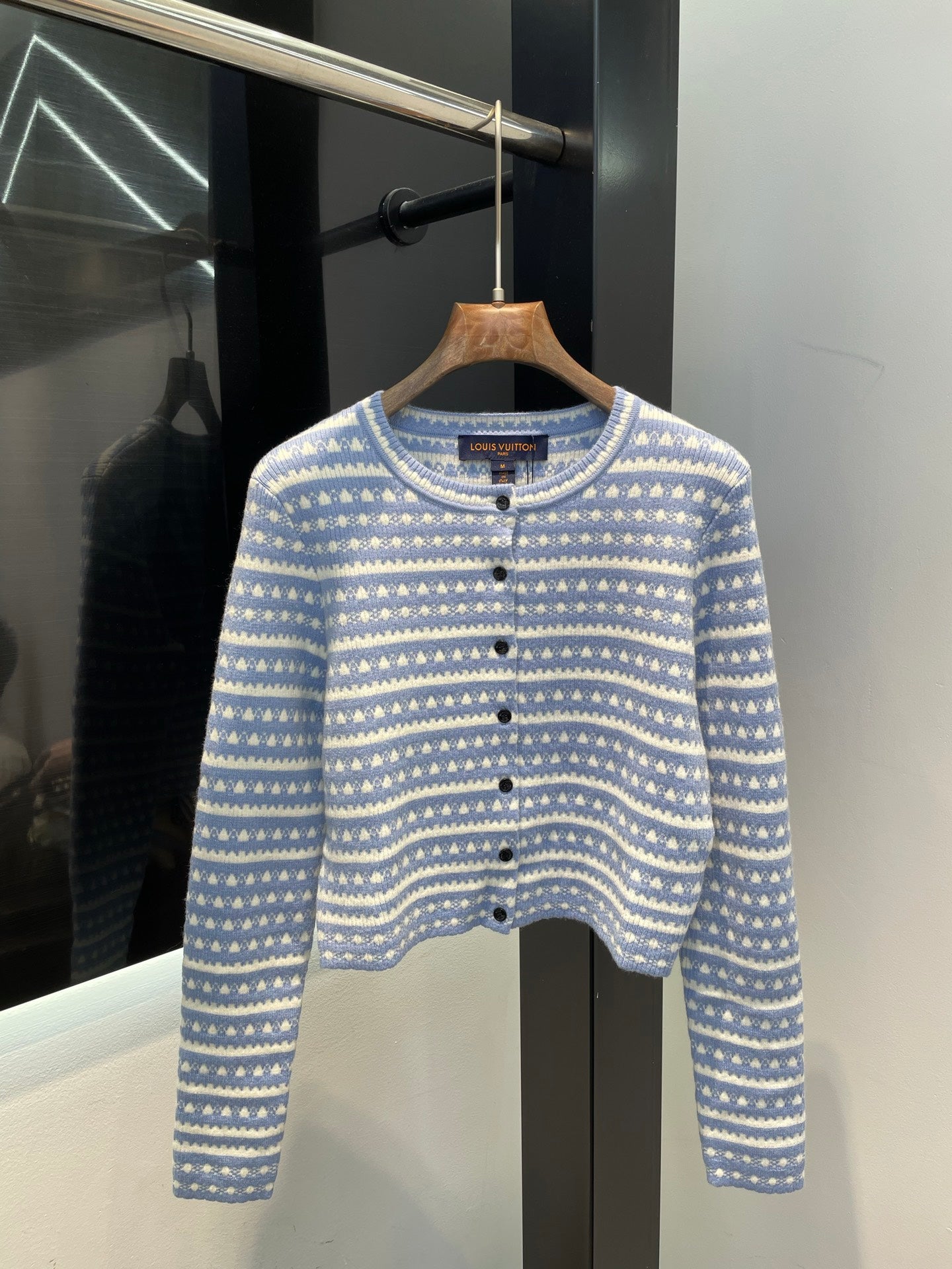 25 Spring and Summer New Round Neck Knitted Cardigan Top