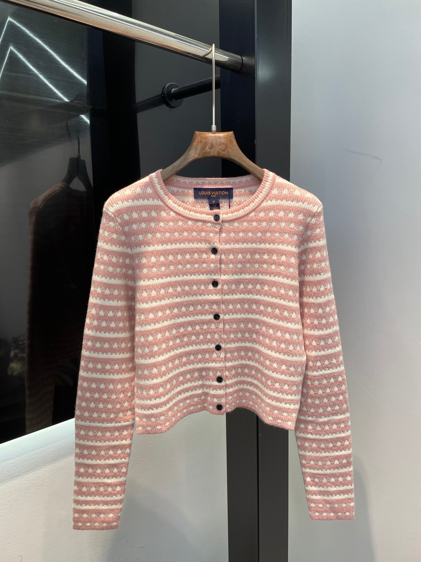 25 Spring and Summer New Round Neck Knitted Cardigan Top