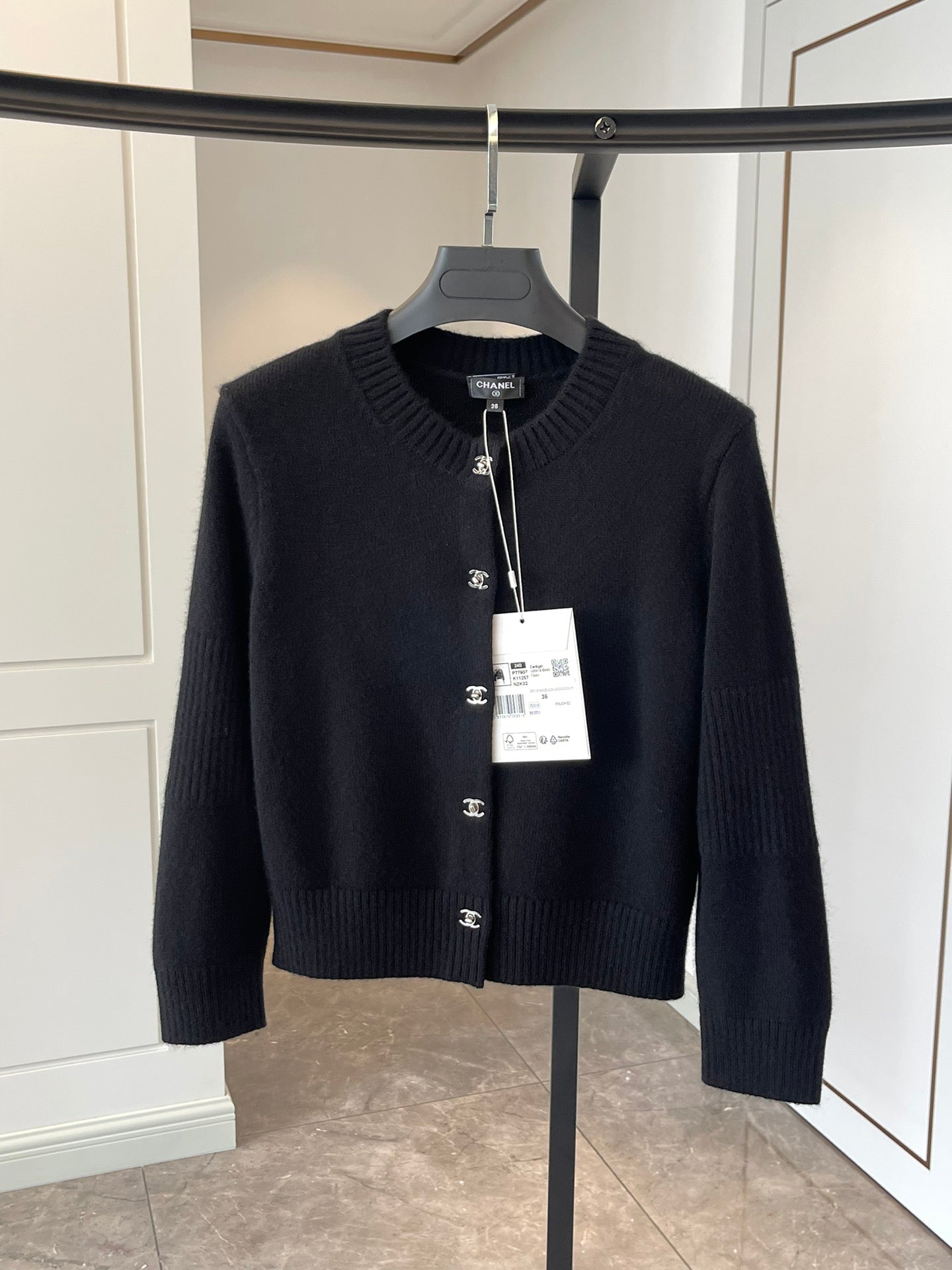 C 24 Kashmir cashmere wrap cardigan