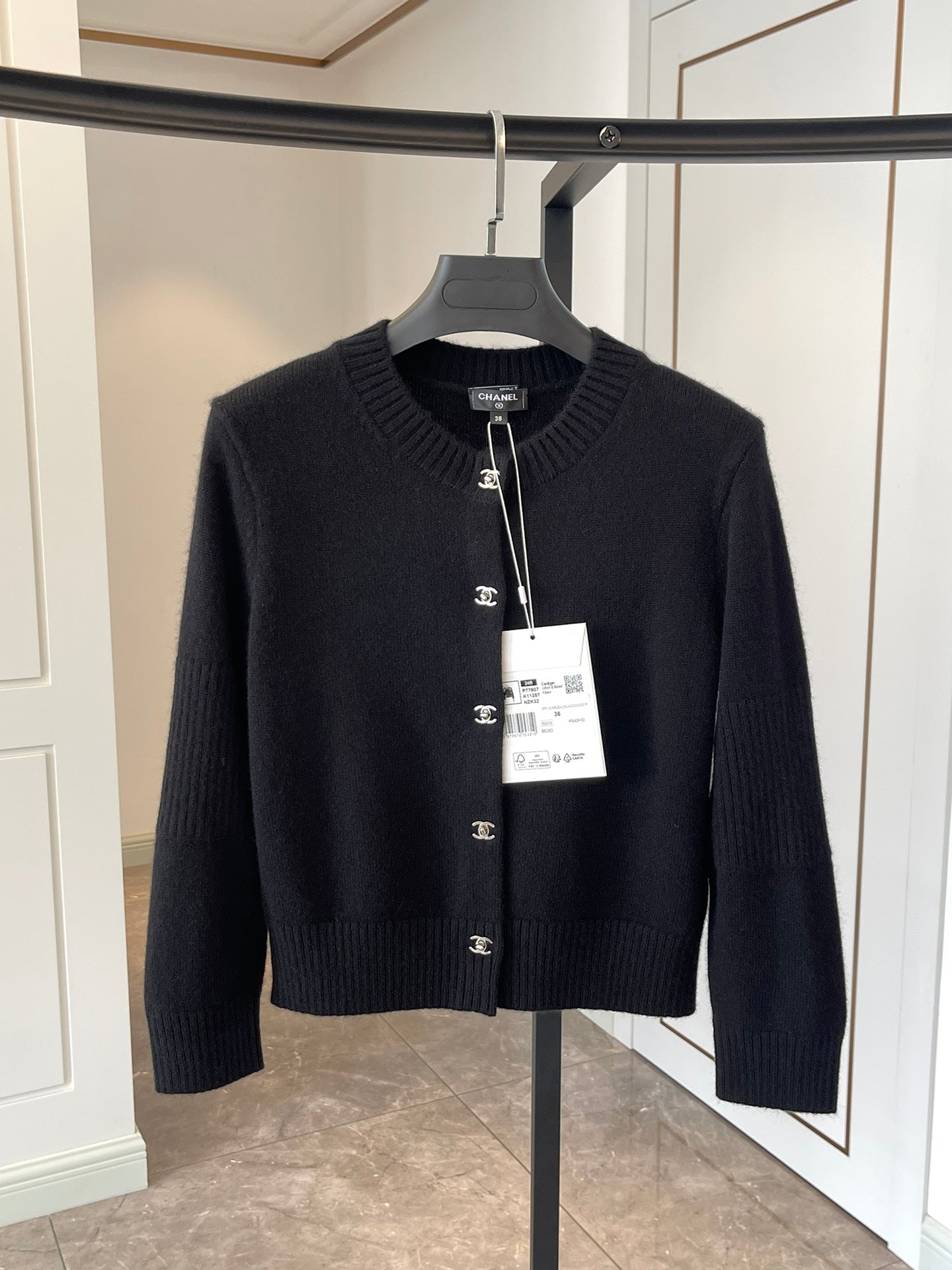 C 24 Kashmir cashmere wrap cardigan