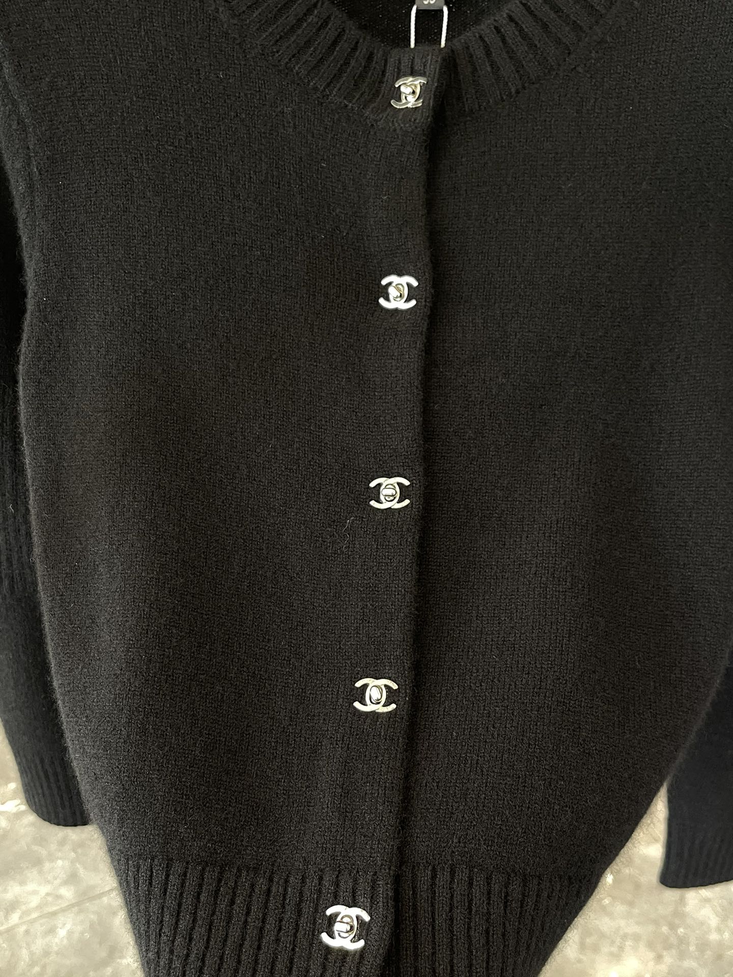 C 24 Kashmir cashmere wrap cardigan