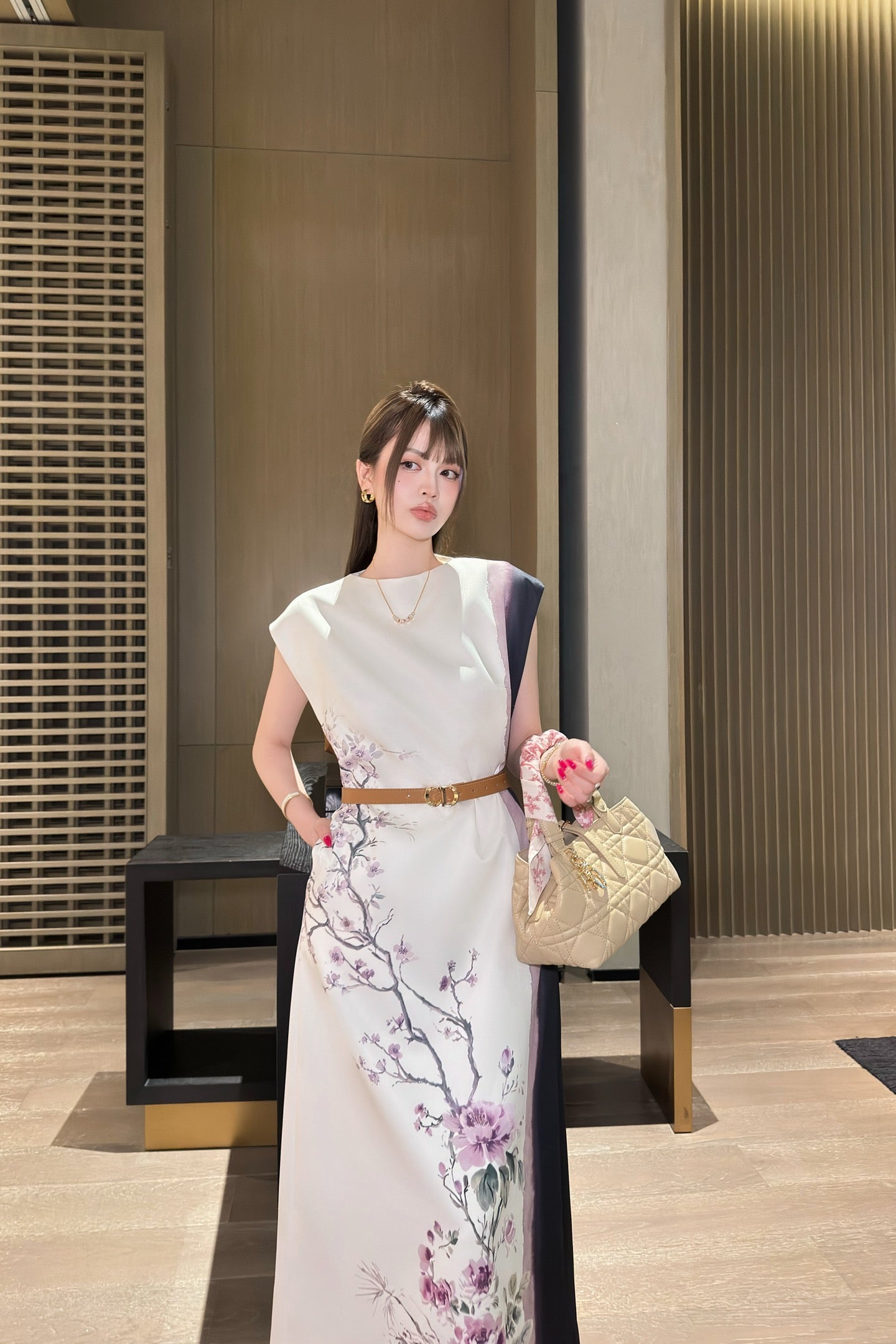 2025 Summer New Arrivals Straight Printed Long Skirt