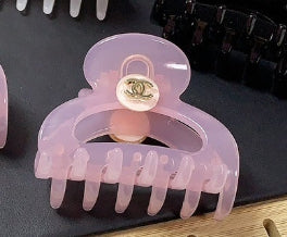 C 25 Acrylic Logo Hair Clip