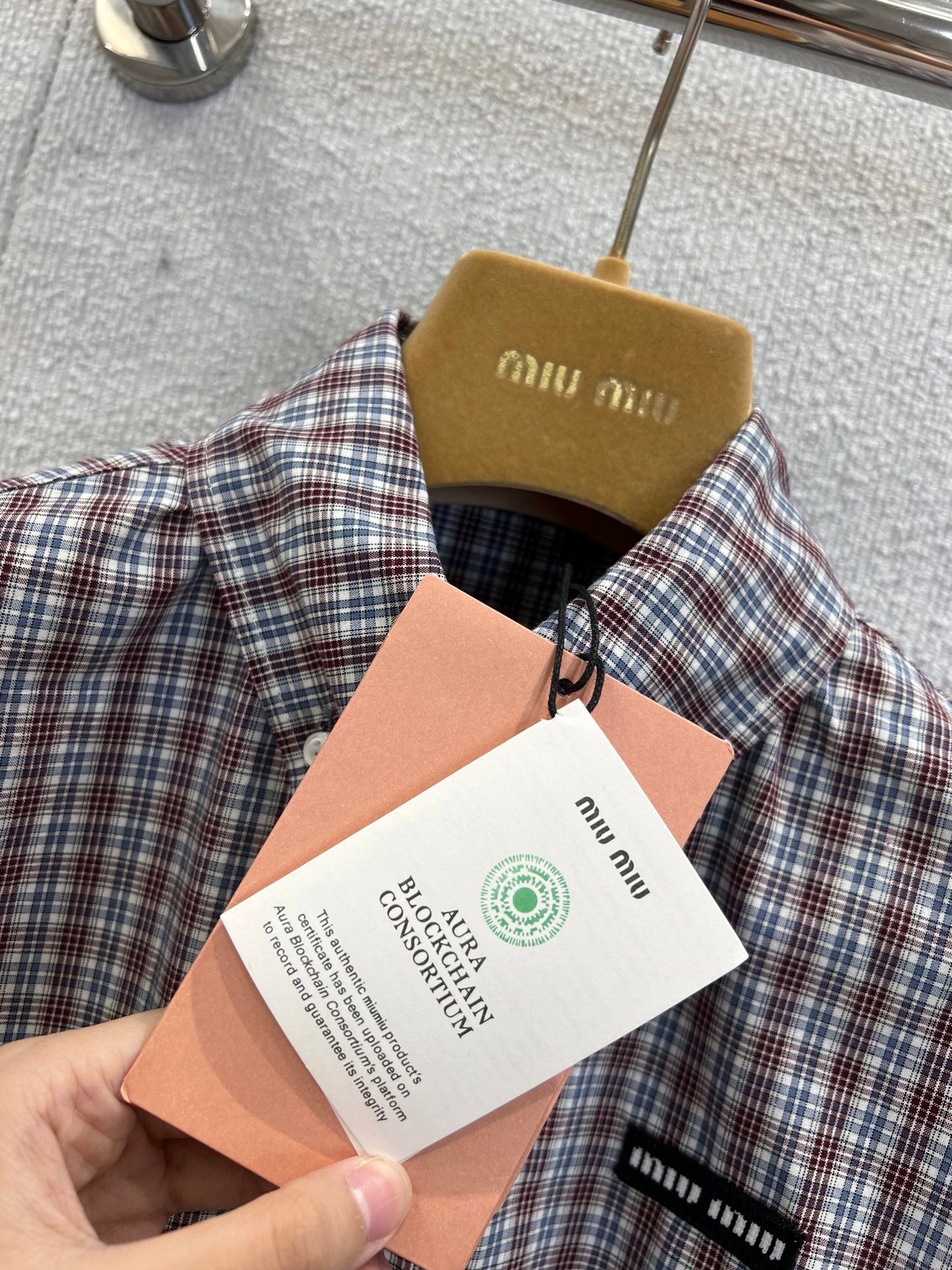 M 25Ss new spring and summer logo embroidered pleated shirt dress