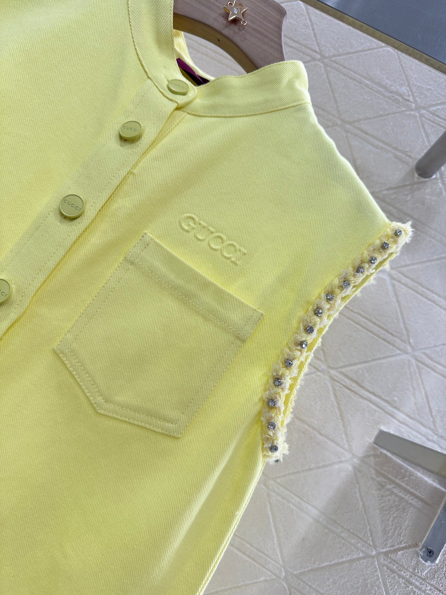 G 2025 Summer New Vest Top Shorts Set