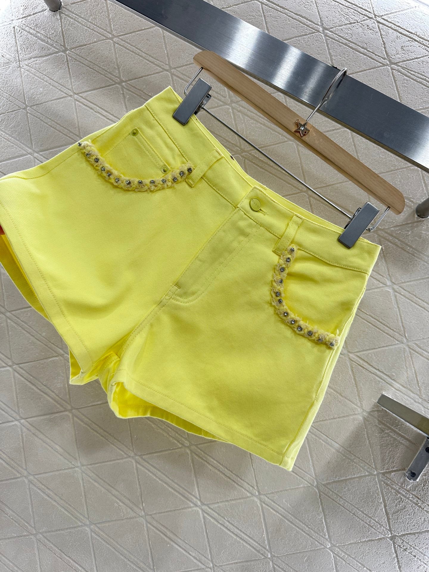 G 2025 Summer New Vest Top Shorts Set