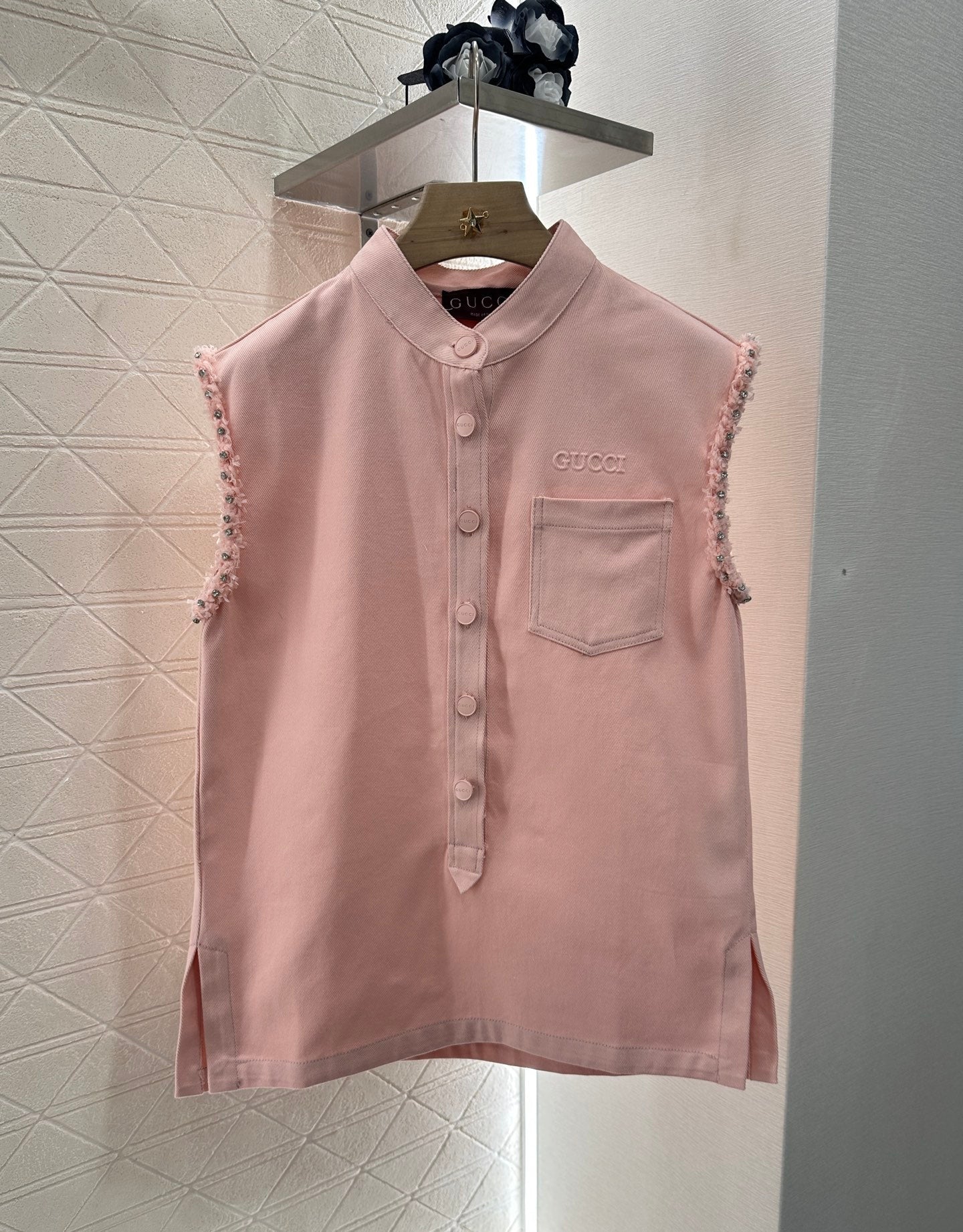G 2025 Summer New Vest Top Shorts Set
