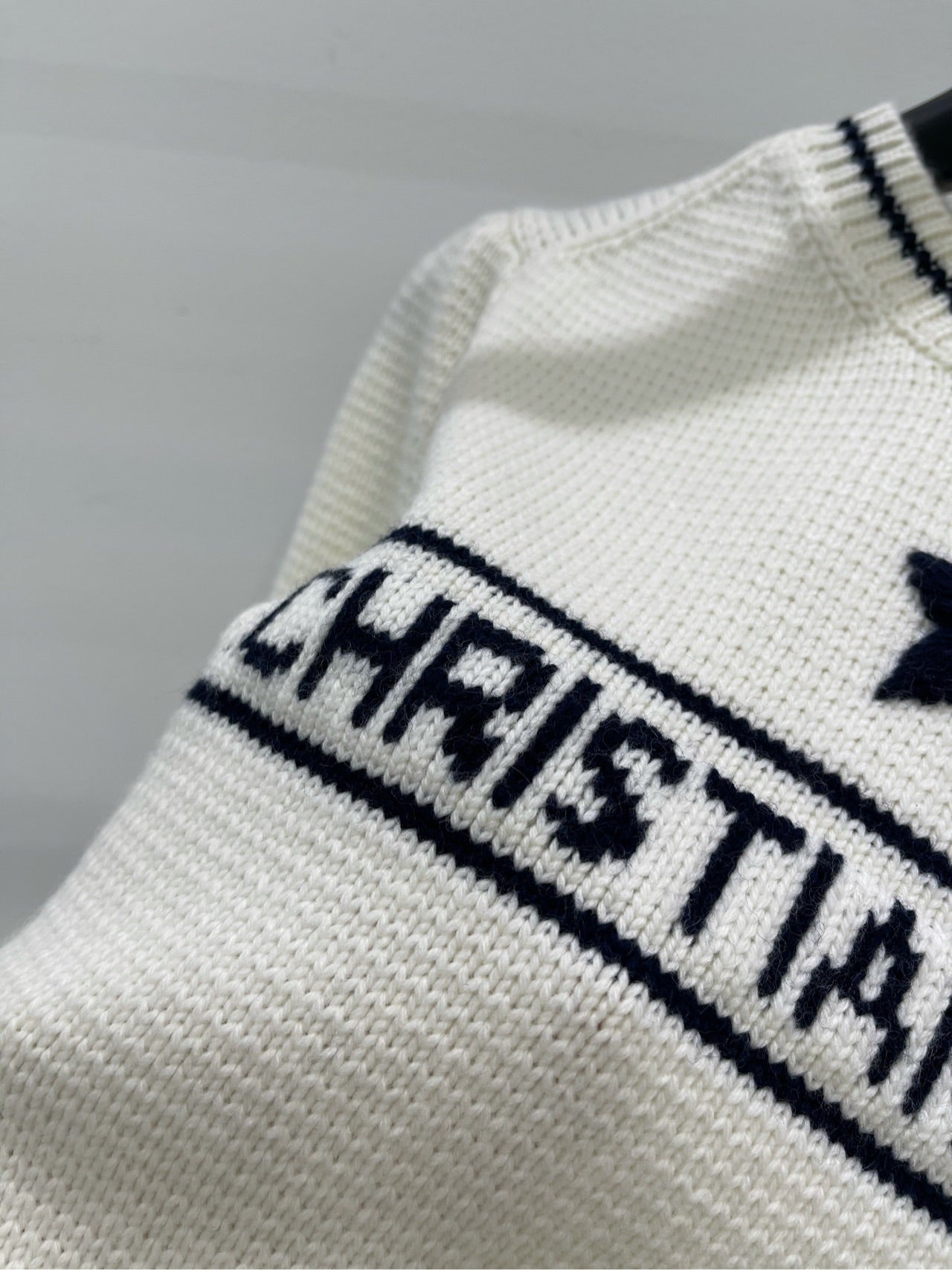 D 25 Star knitted short-sleeved top