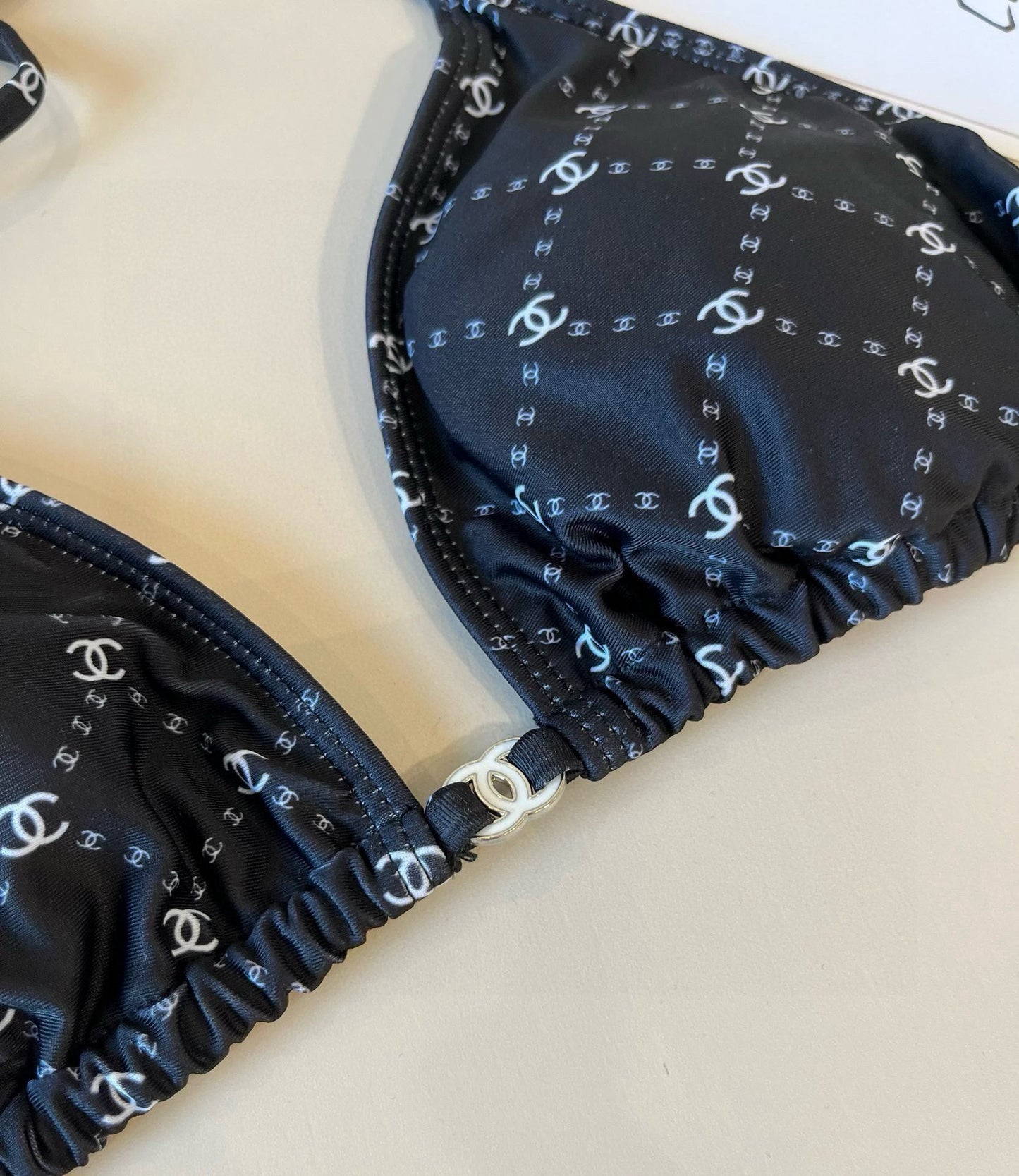 C 25 logo bikini swimsuit