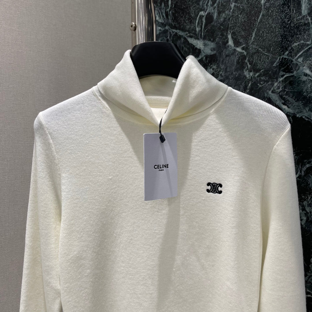 CE 25 Early Fall New High Neck Knit Long Sleeves