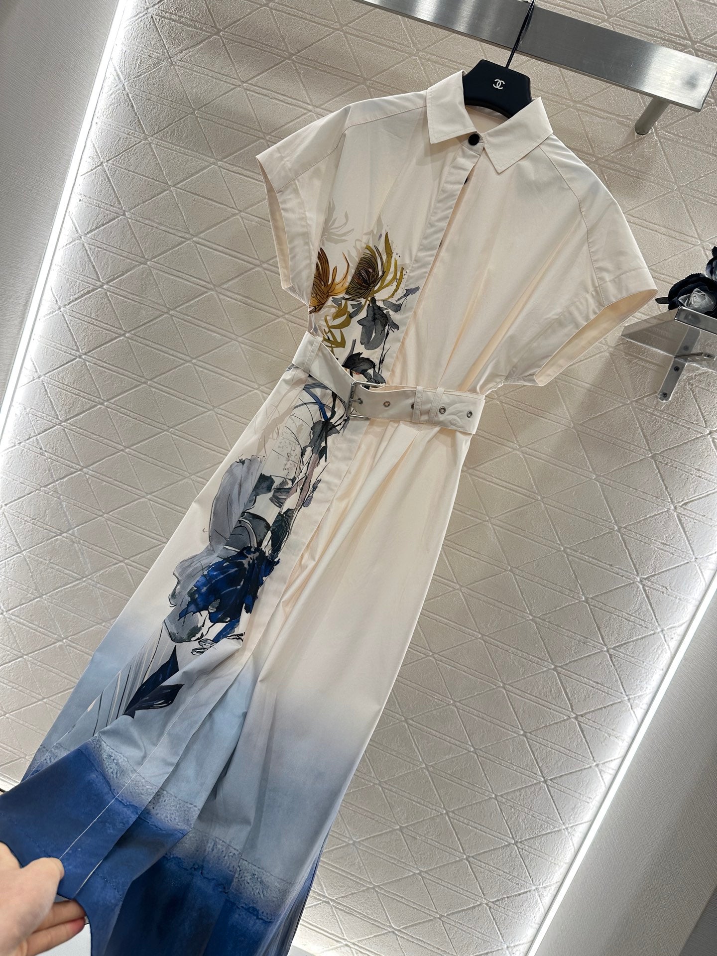 2025 Herbst Neues Gürtelkleid