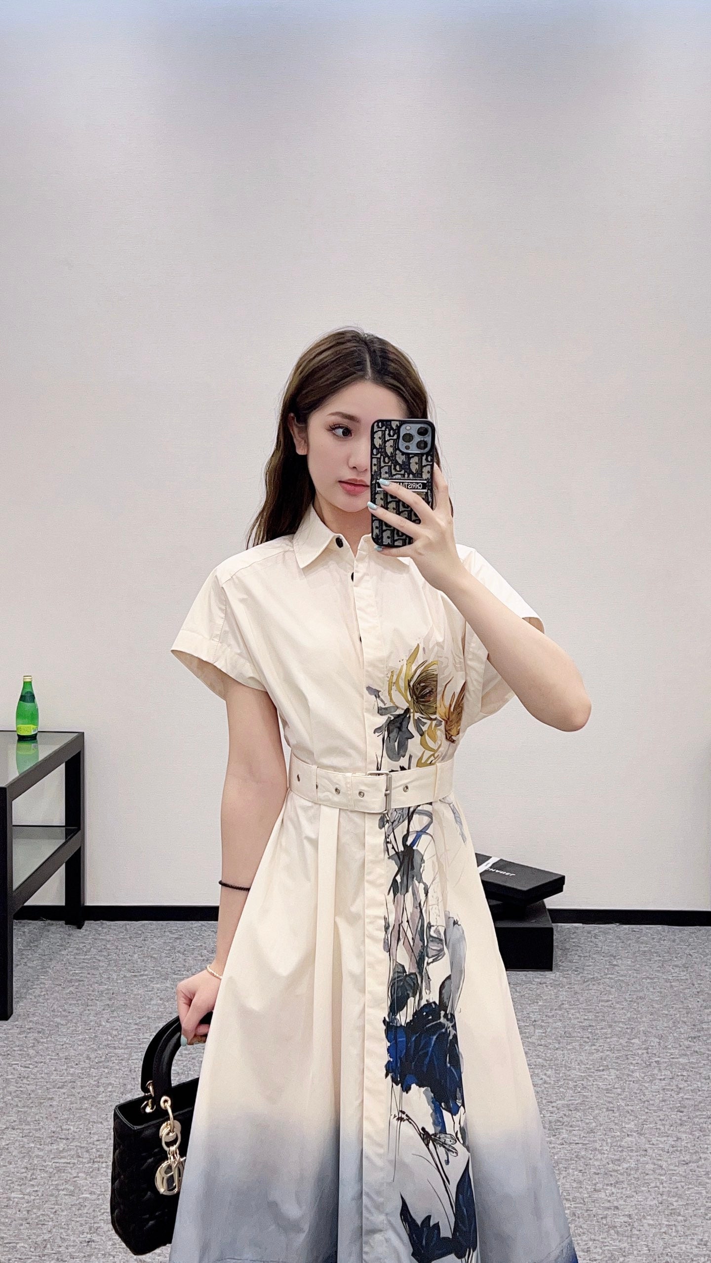 2025 Herbst Neues Gürtelkleid