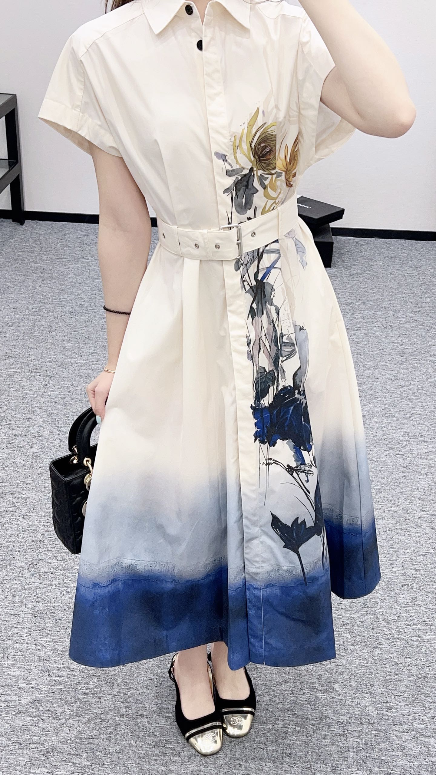 2025 Herbst Neues Gürtelkleid
