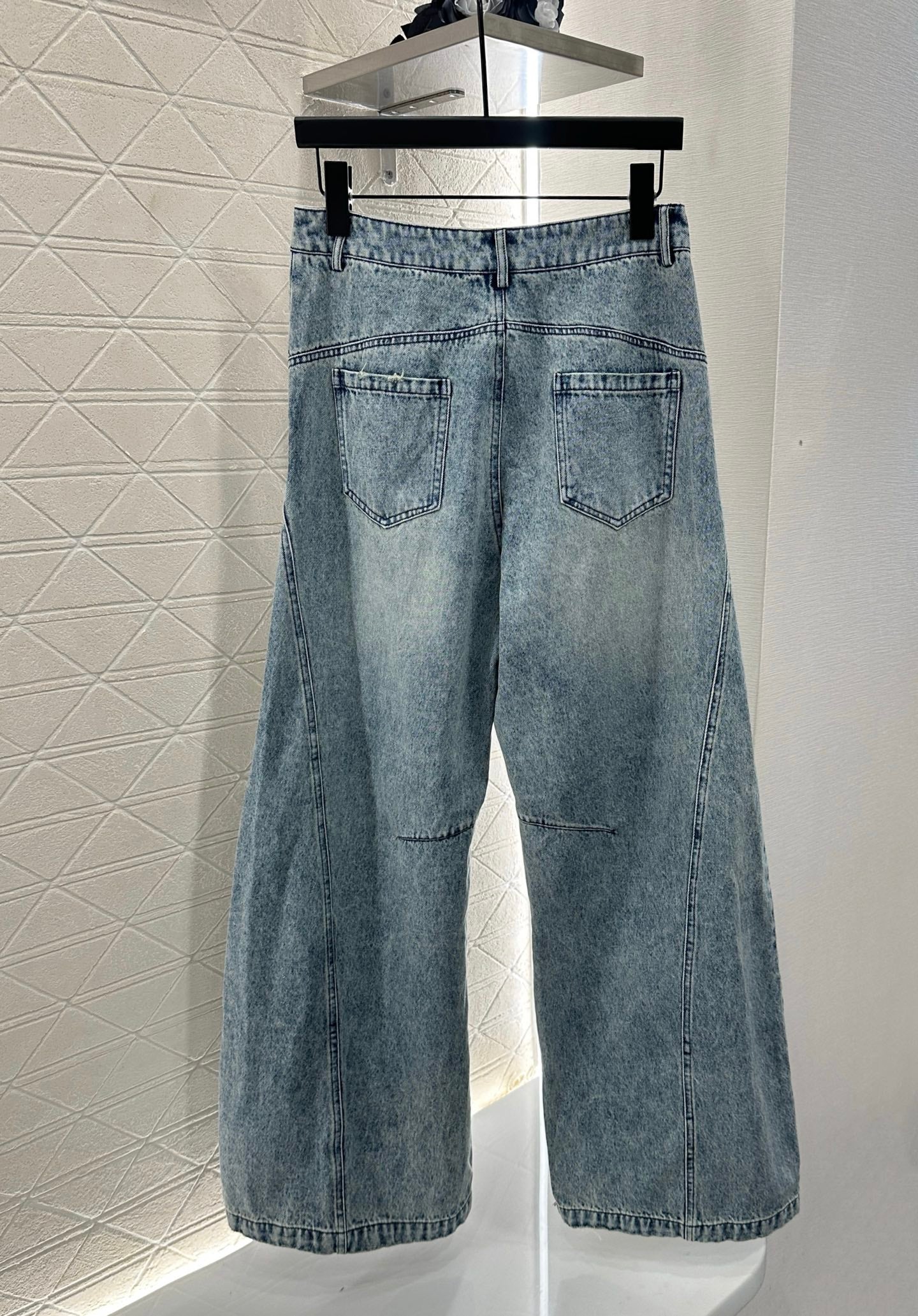 2025 Autumn New Ripped loose-fitting Machete jeans
