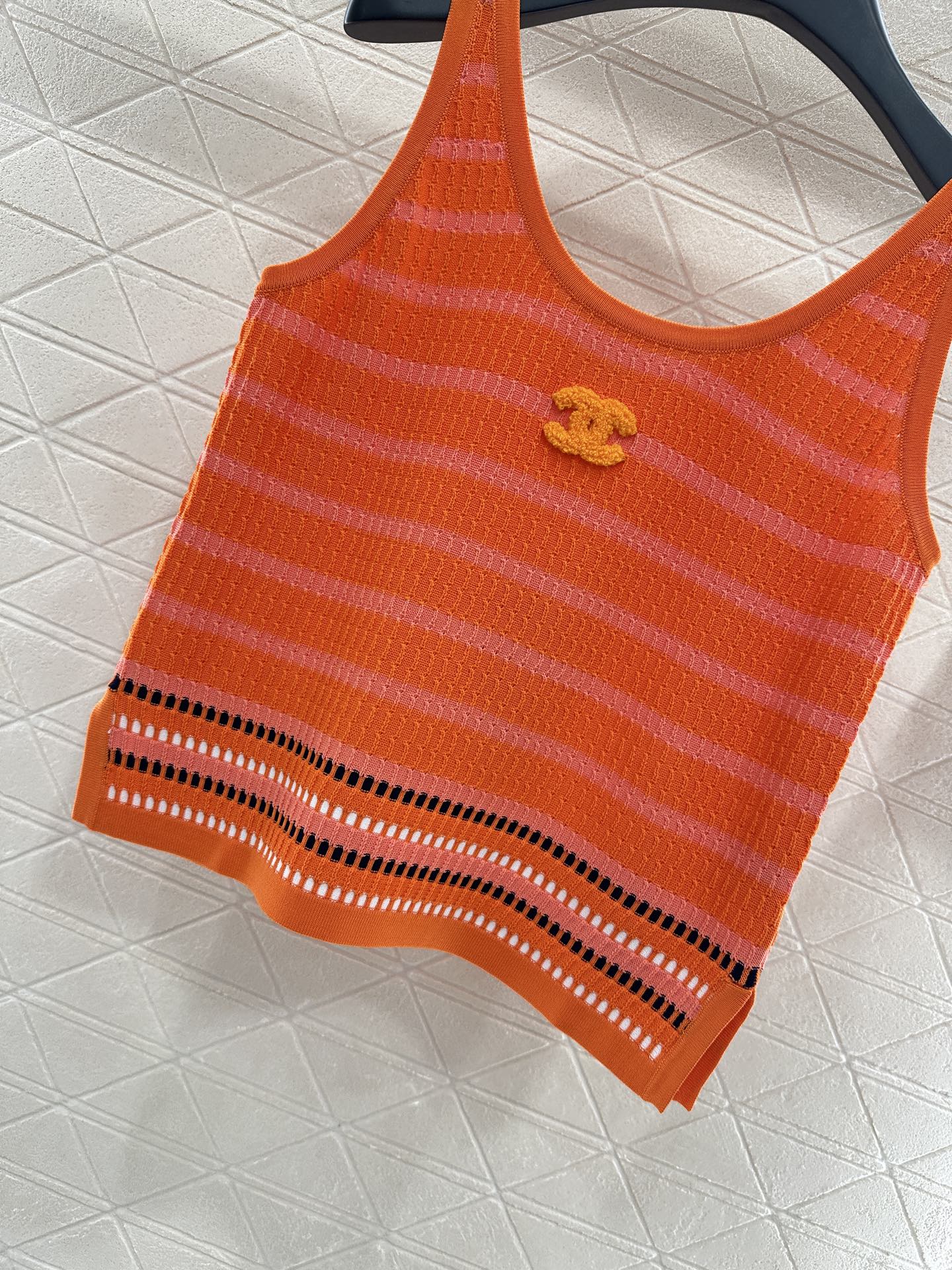 2025 Autumn New Striped knitted vest