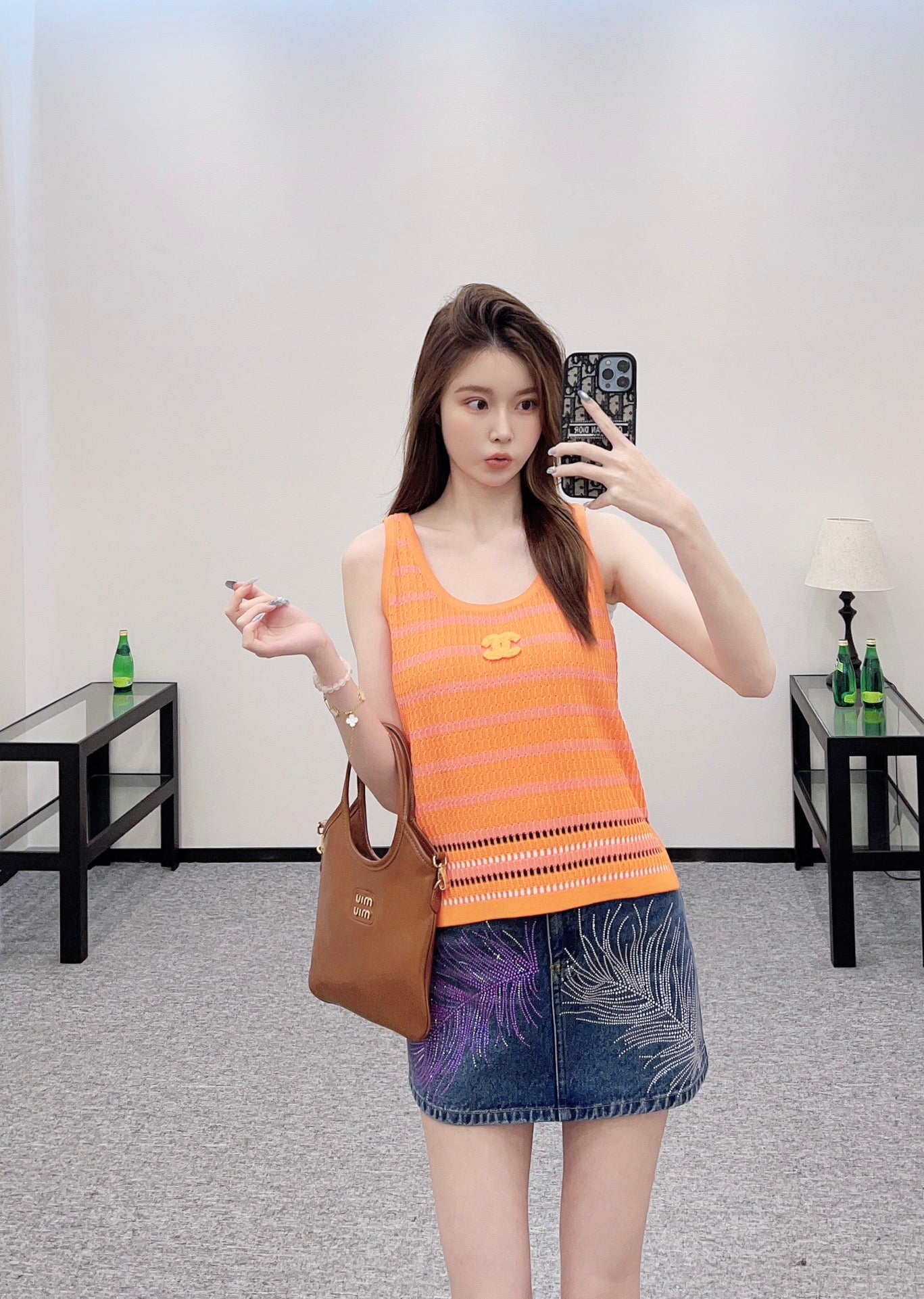 2025 Autumn New Striped knitted vest