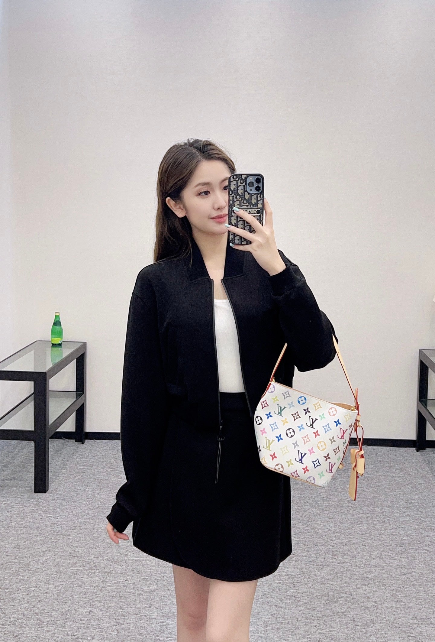 2025 Autumn New Short Jacket Coat Skirt Suit