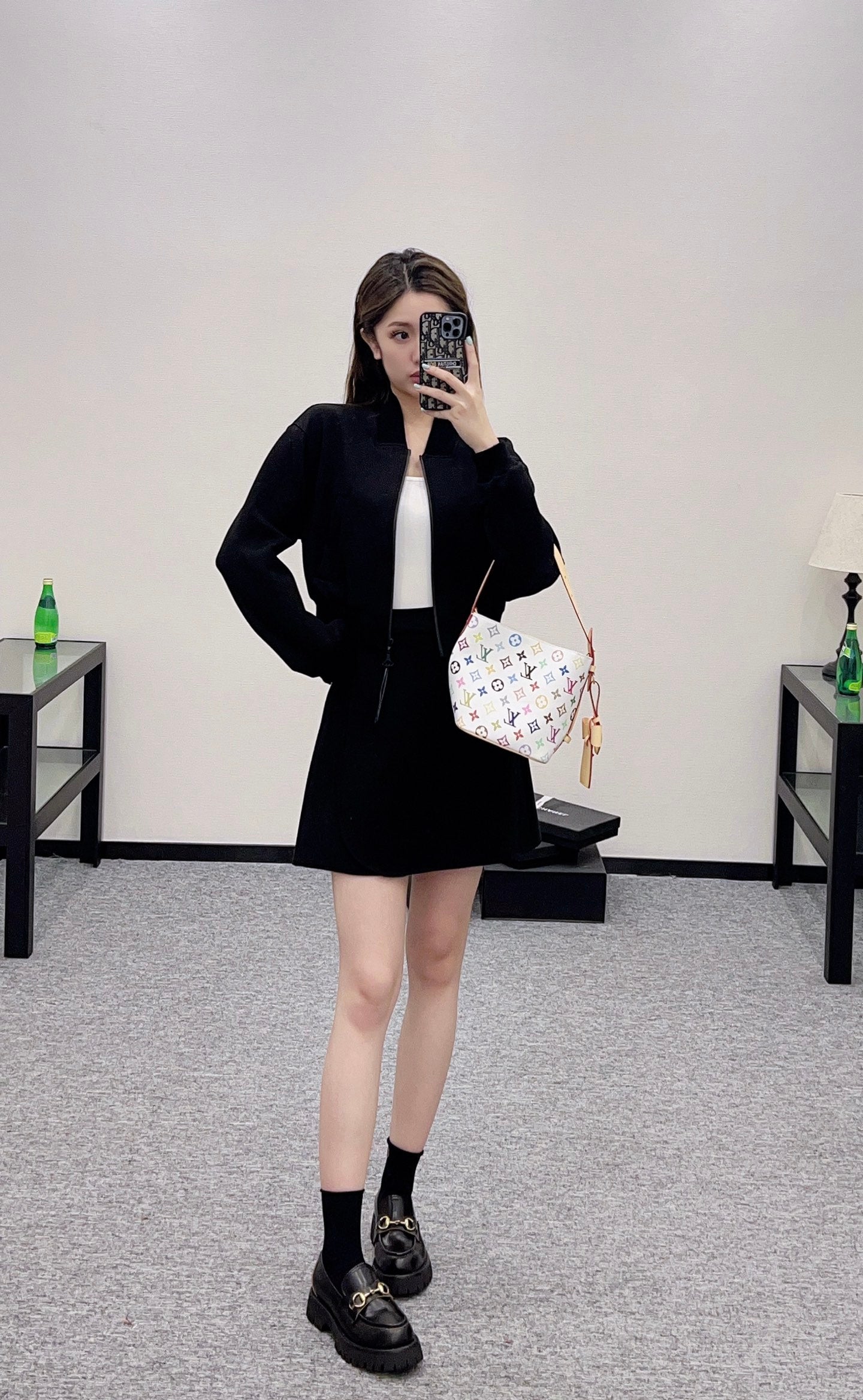 2025 Autumn New Short Jacket Coat Skirt Suit
