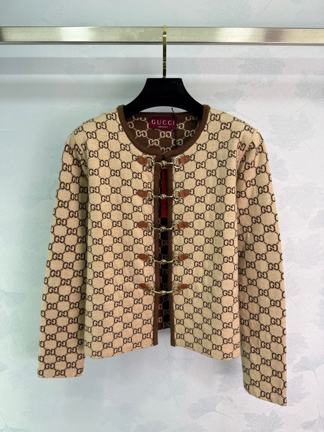 25 Early Autumn New Style Old Flower Jacquard Jacket