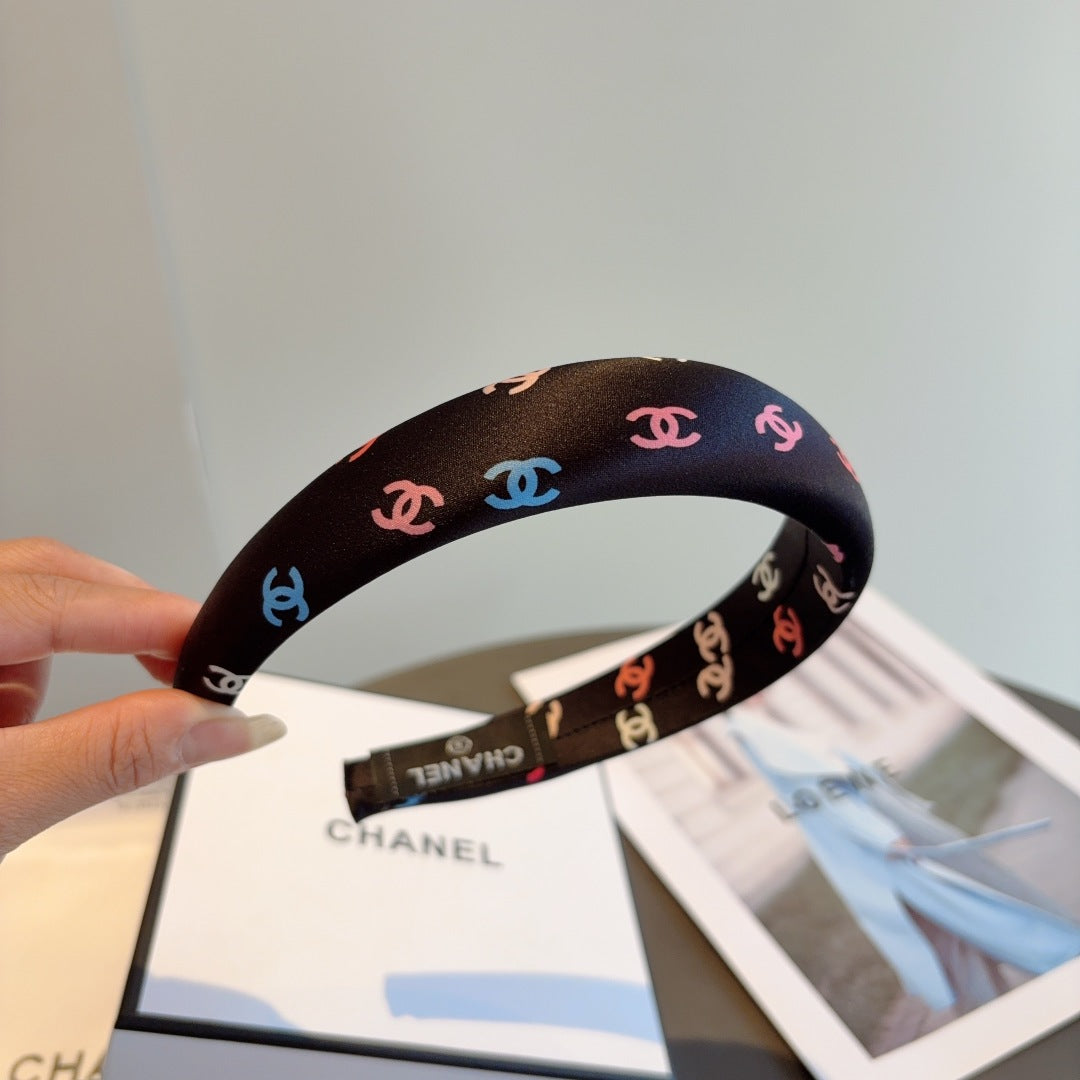 25 Summer new exquisite sponge color headband