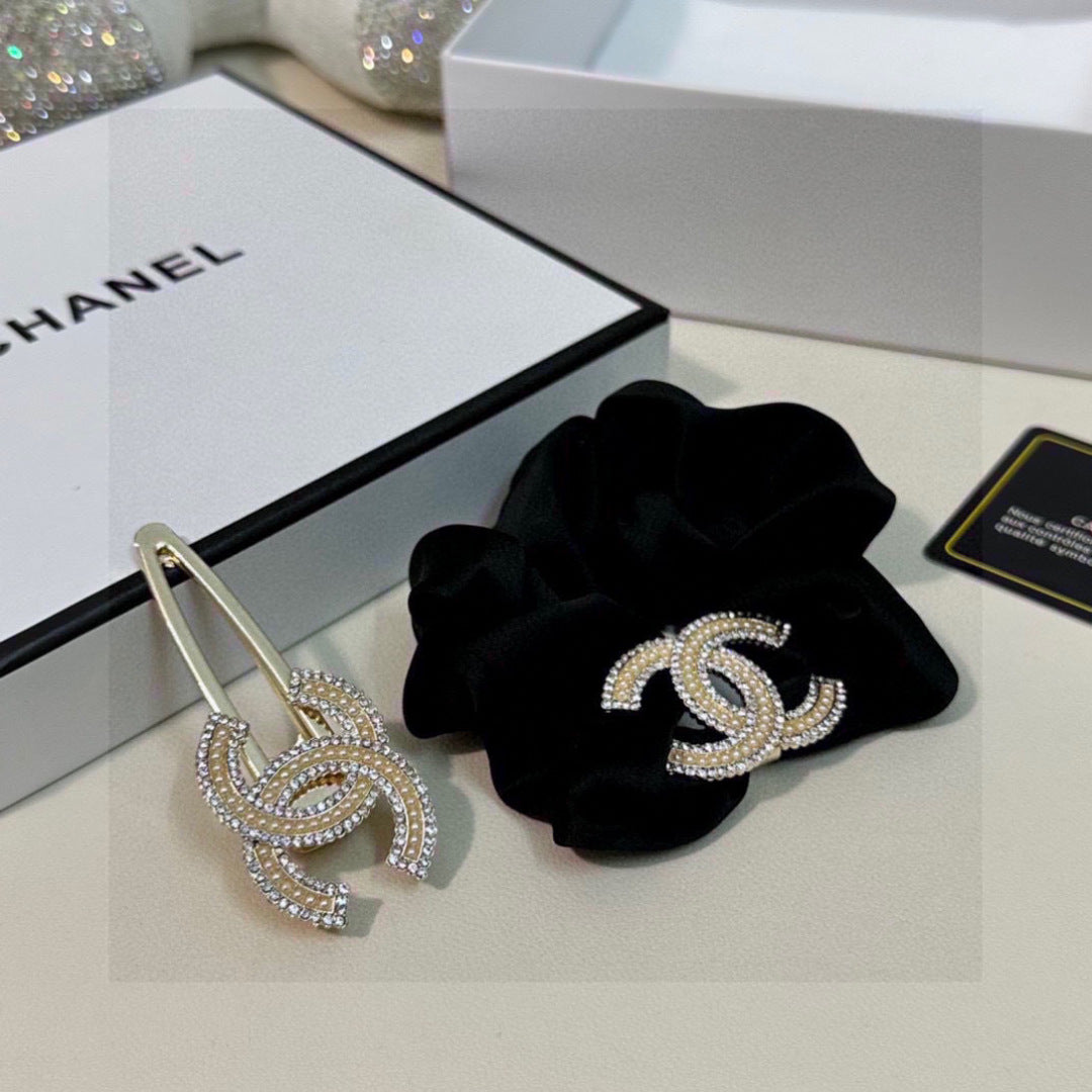 25 new retro chain with diamond hairpins and hair bands for summer
