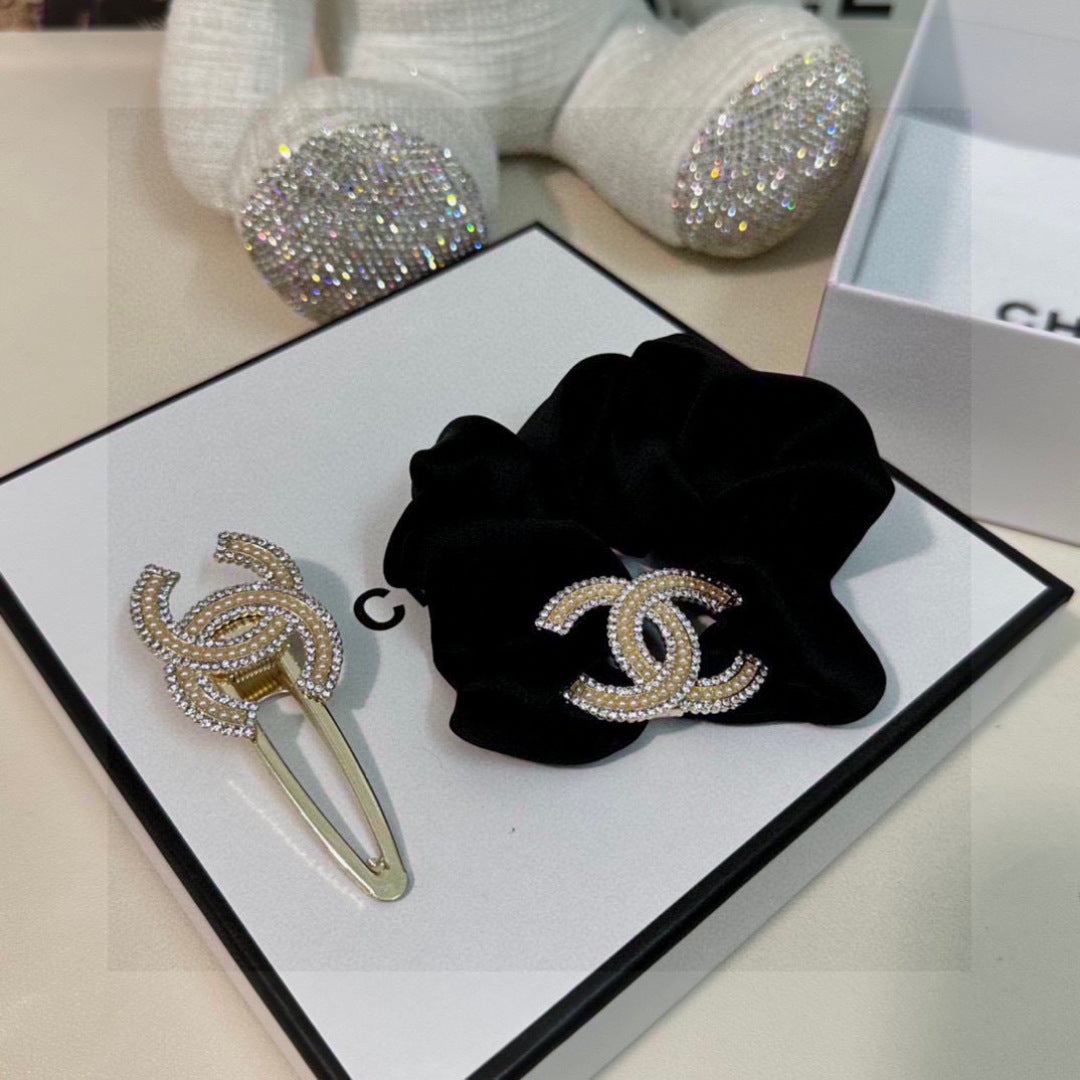25 new retro chain with diamond hairpins and hair bands for summer