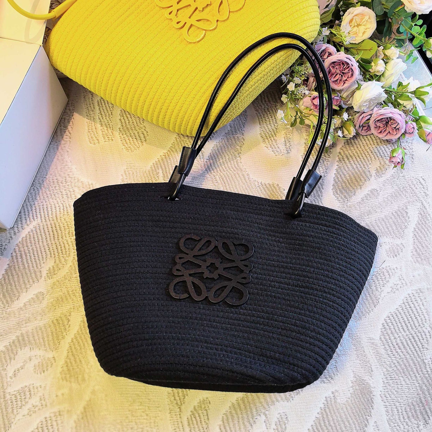 New Dopamine Multi-color Straw Bag