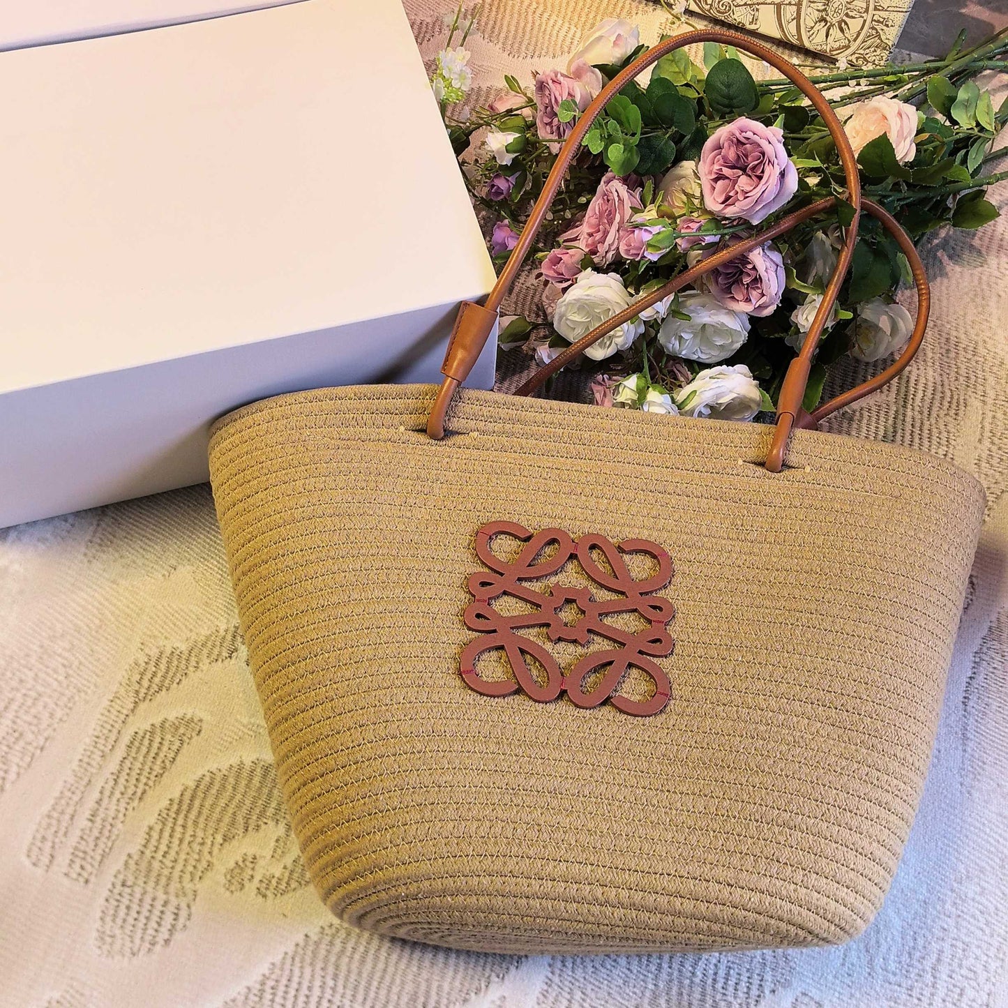 New Dopamine Multi-color Straw Bag