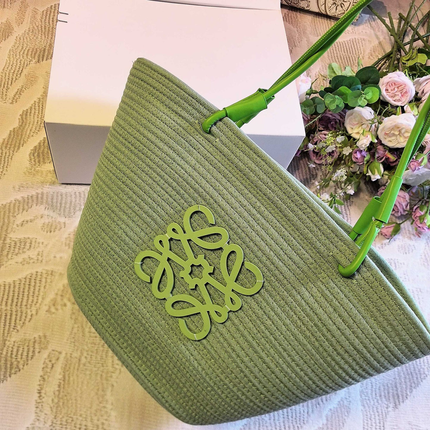 New Dopamine Multi-color Straw Bag