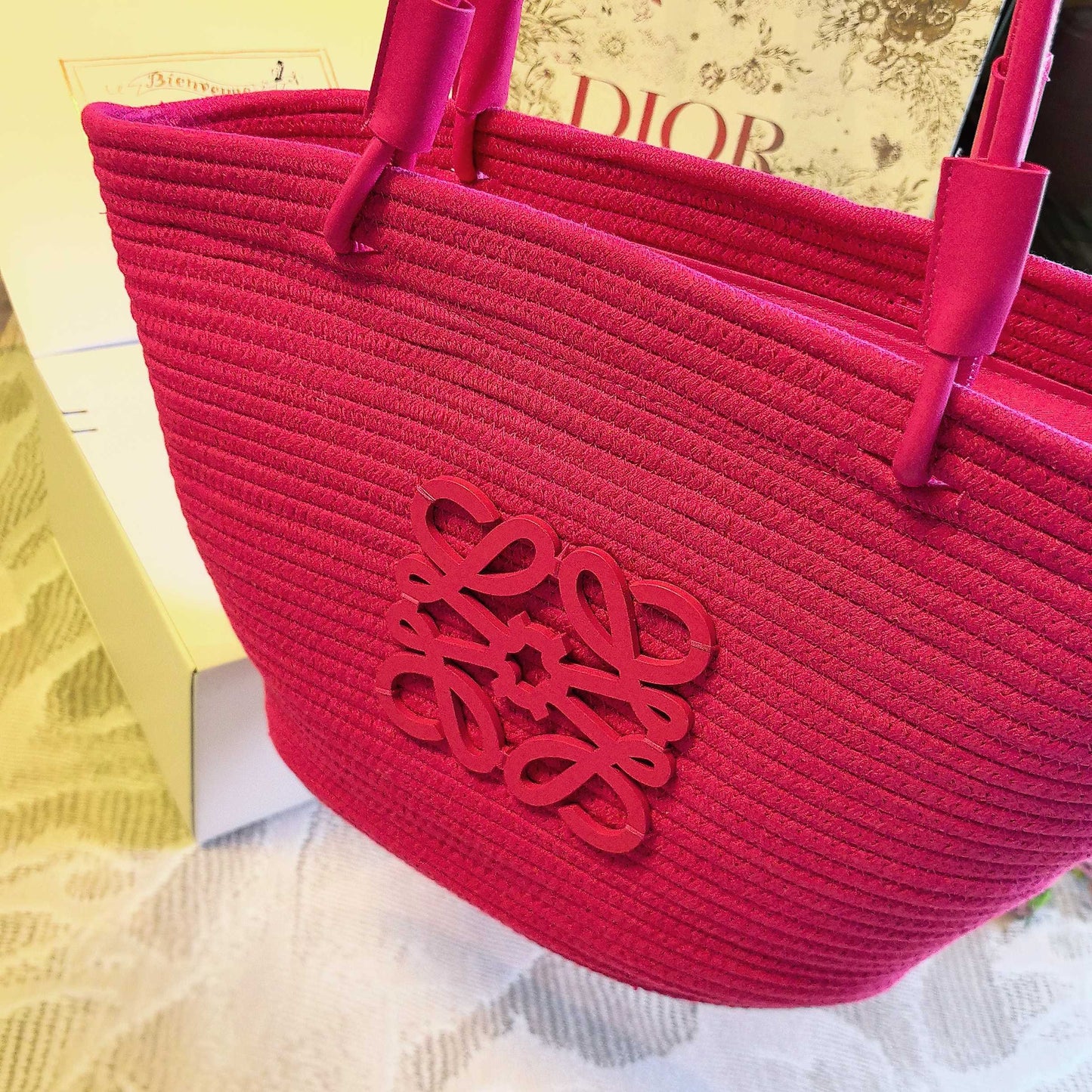 New Dopamine Multi-color Straw Bag