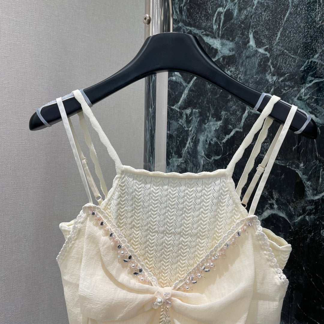 25 Early Autumn New Style Diamond Bowknot Suspender