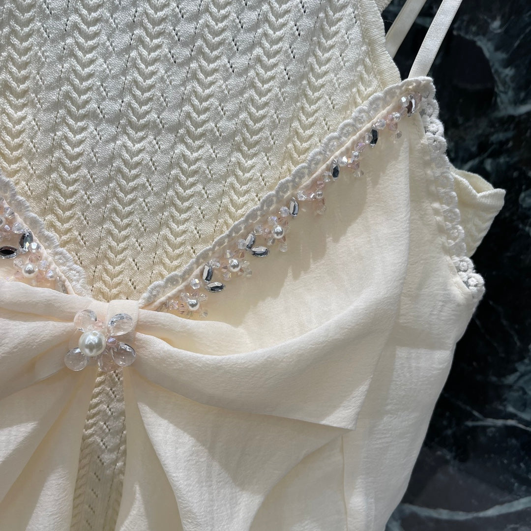 25 Early Autumn New Style Diamond Bowknot Suspender