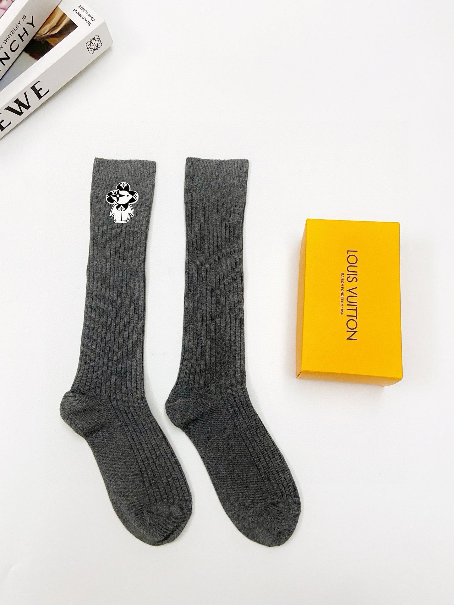 Classic logo cotton socks