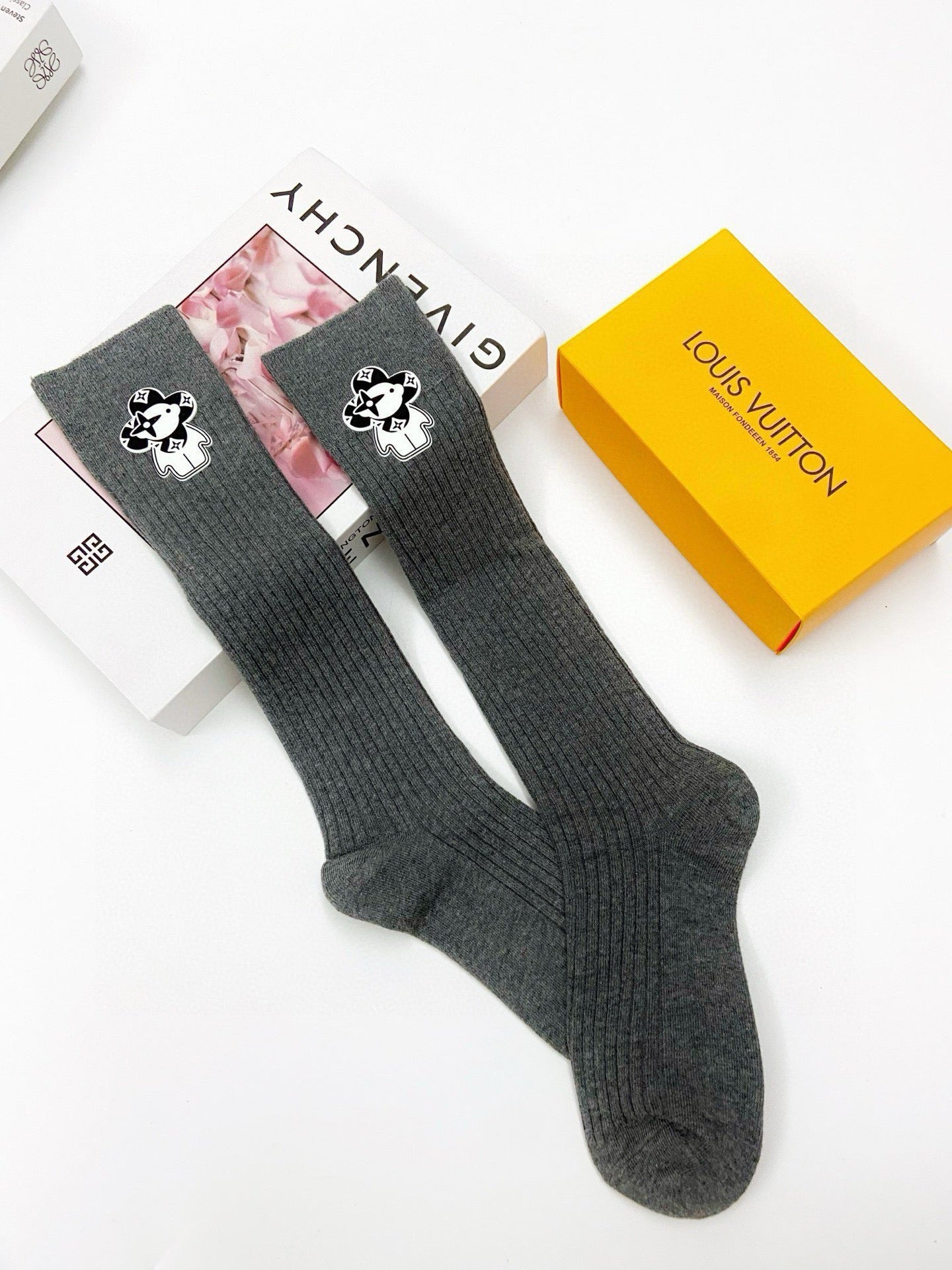 Classic logo cotton socks