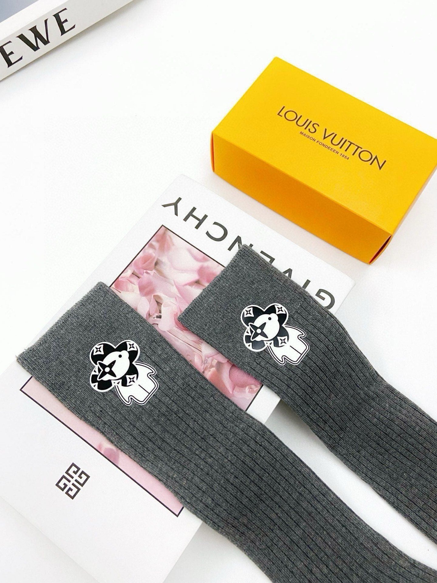 Classic logo cotton socks
