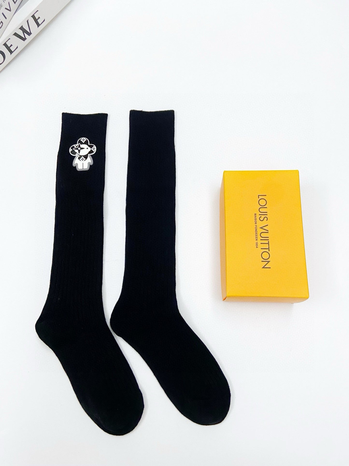 Classic logo cotton socks