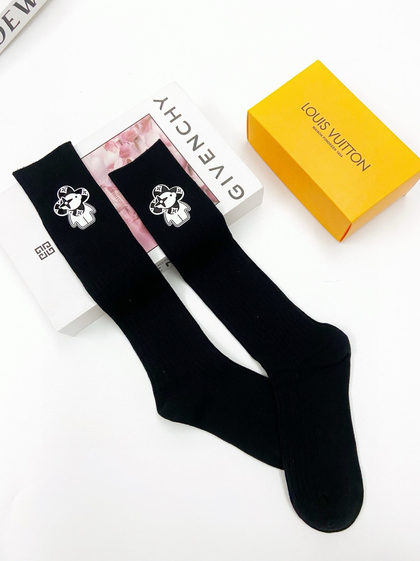 Classic logo cotton socks