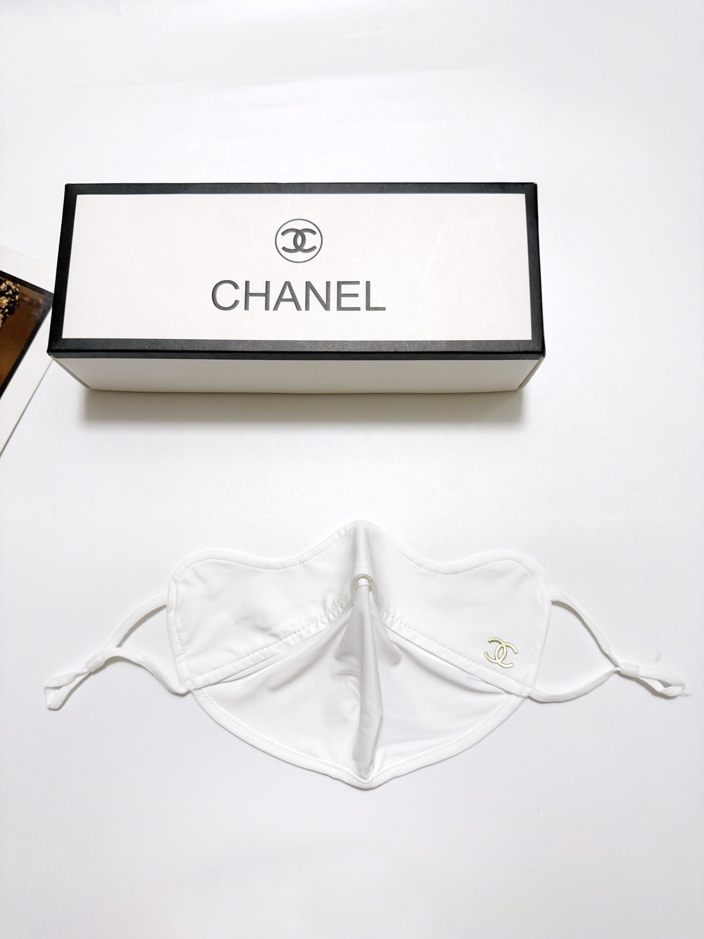 Classic letter logo ice silk sunscreen mask