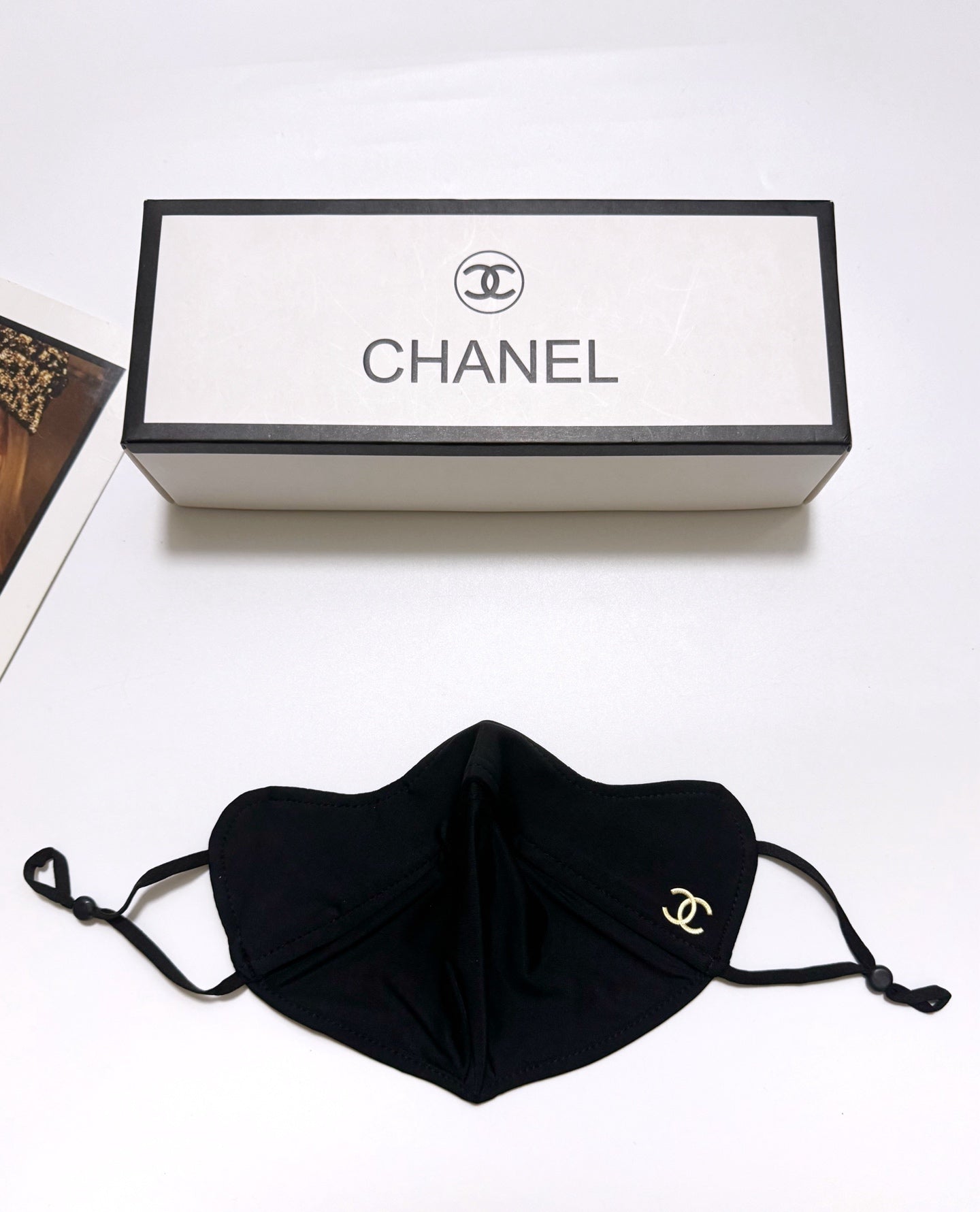 Classic letter logo ice silk sunscreen mask