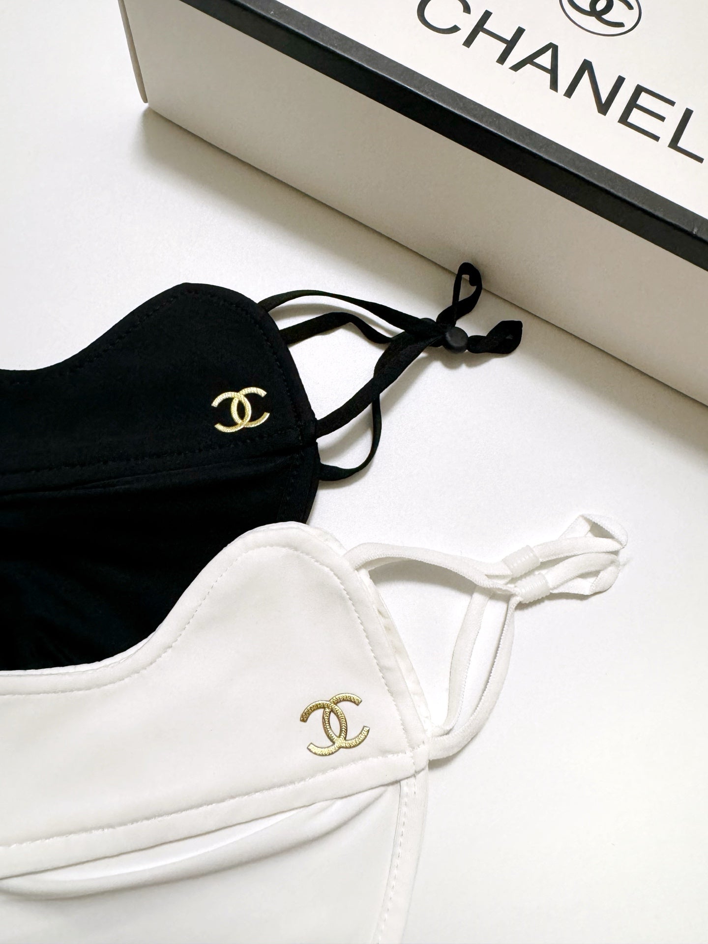 Classic letter logo ice silk sunscreen mask