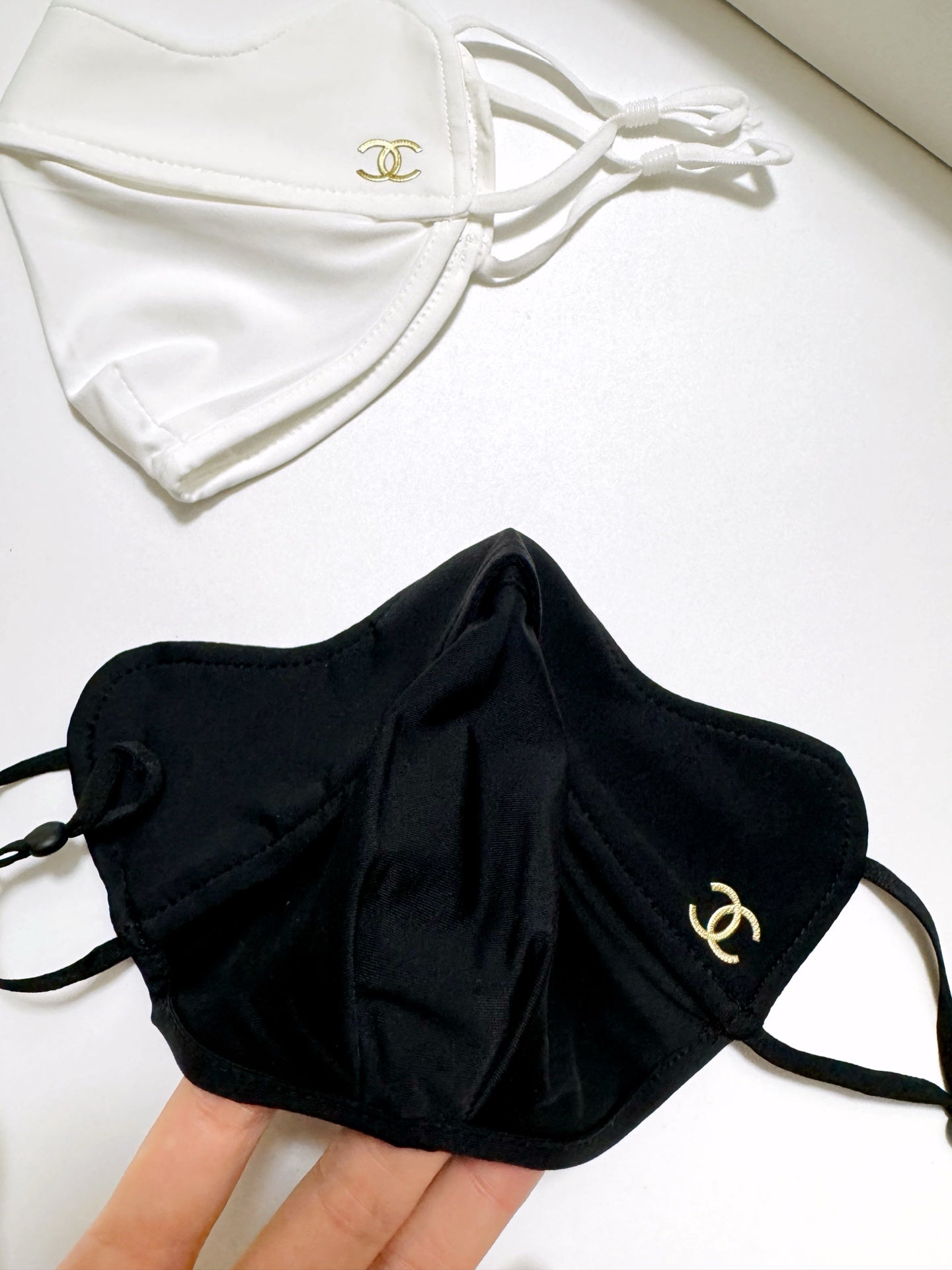Classic letter logo ice silk sunscreen mask