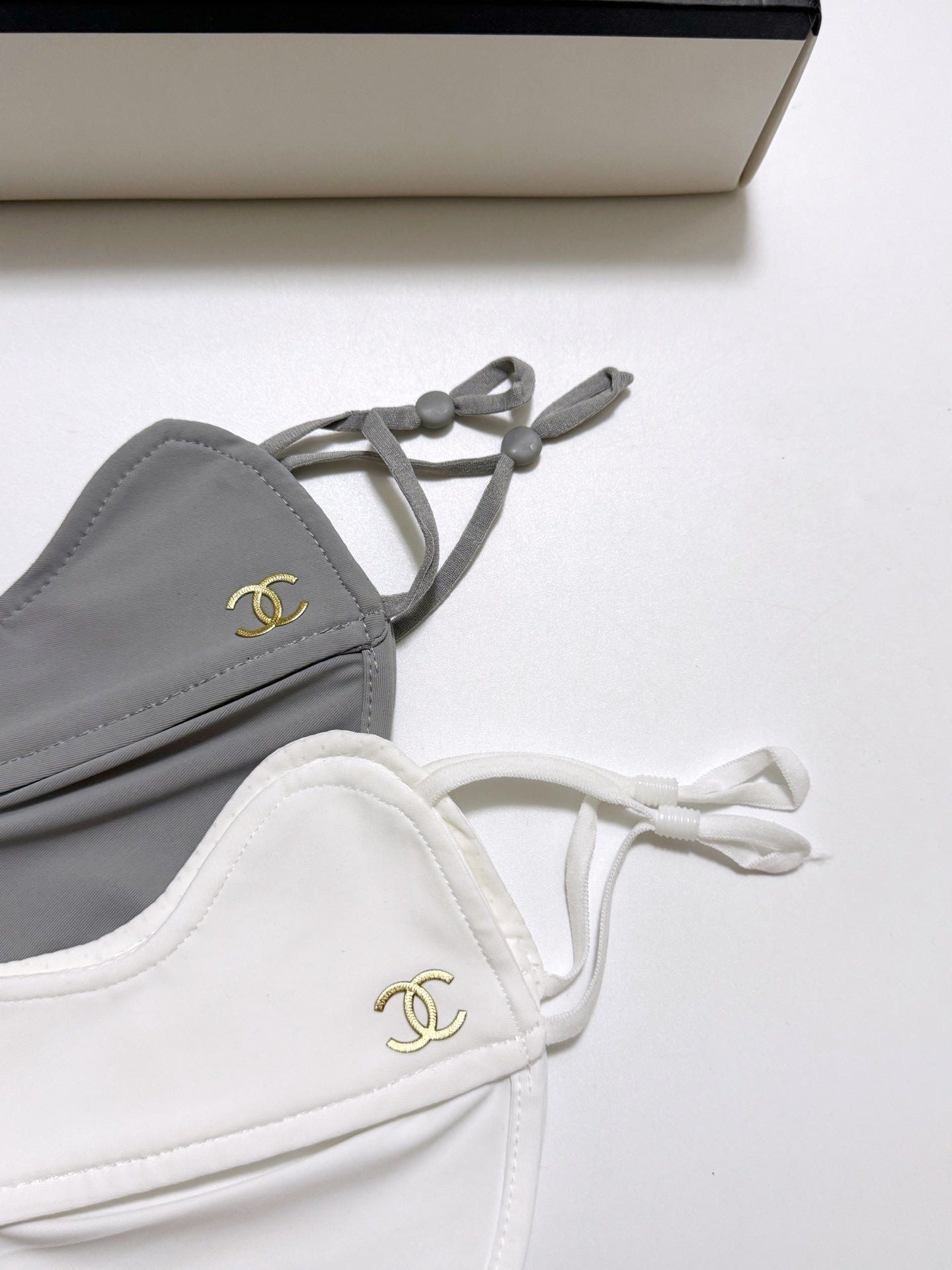 Classic letter logo ice silk sunscreen mask