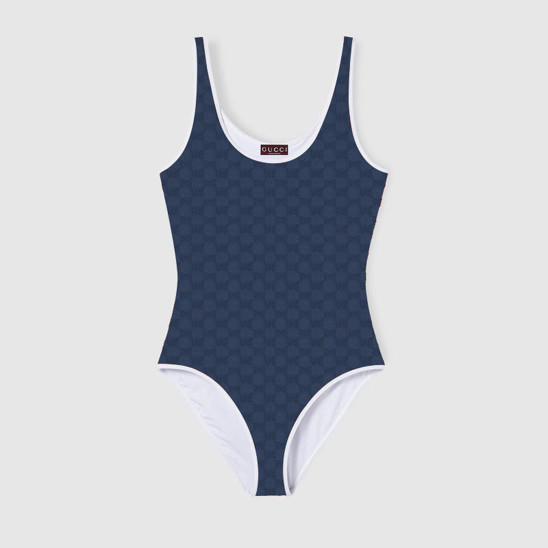 New jacquard one-piece swimsuit